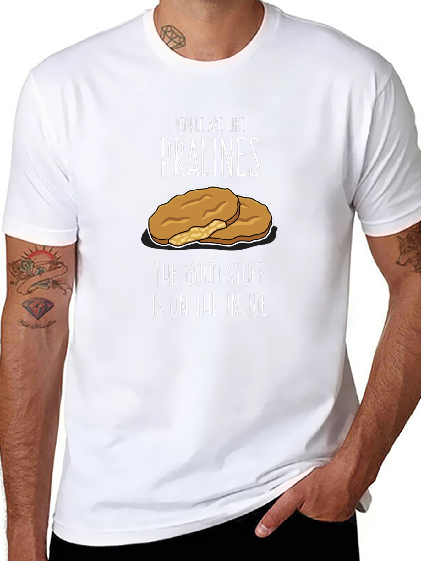 Pralines Inside Mens Graphic T-Shirt