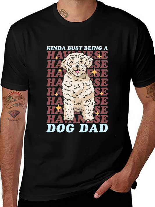 Havanese Dog Dad T-Shirt