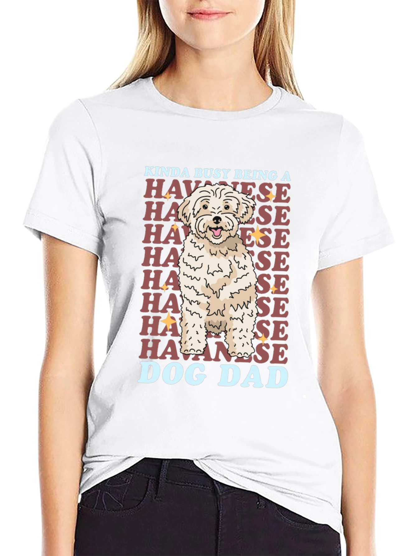 Havanese Dog Dad T-Shirt
