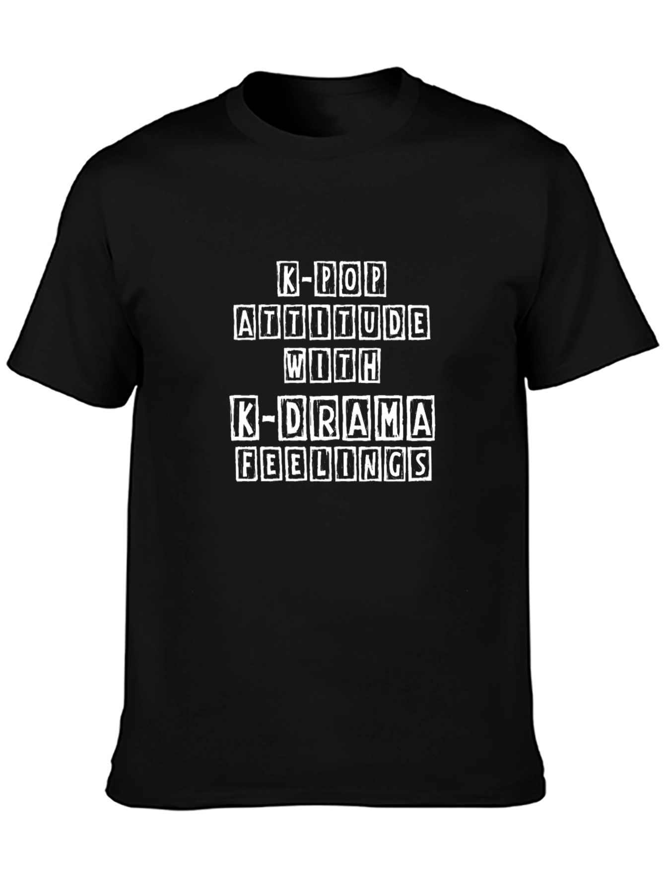 K-Pop & K-Drama Tee - Trendy Graphic T-Shirt