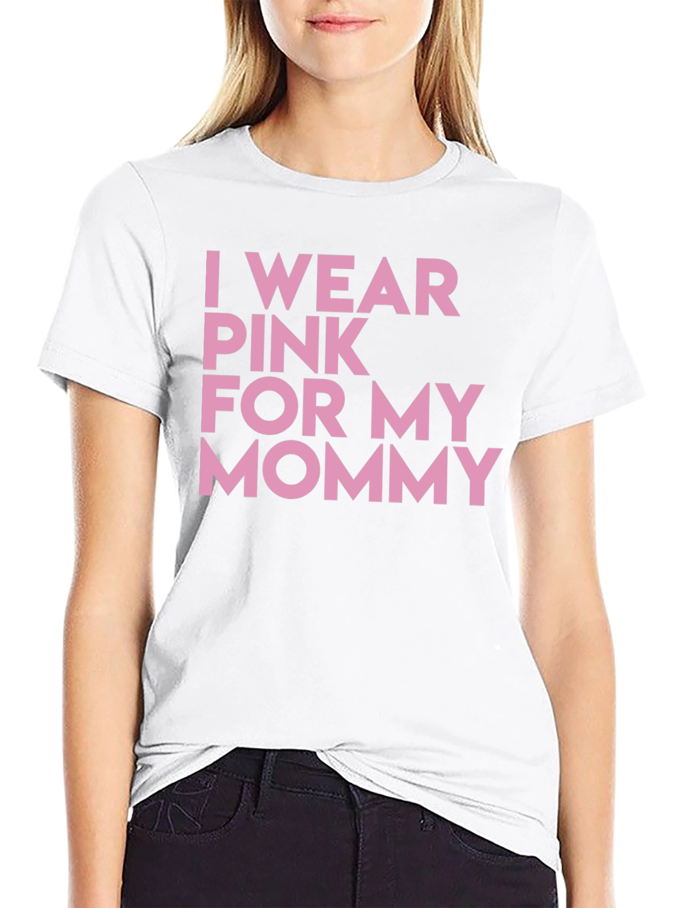 I Wear Pink For My Mommy T-Shirt