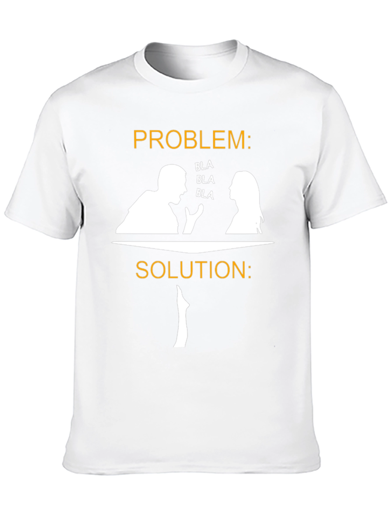Problem Solution T-Shirt Funny Graphic Tee