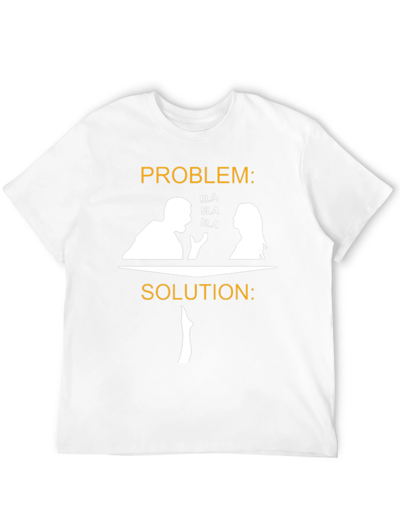 Problem Solution T-Shirt Funny Graphic Tee