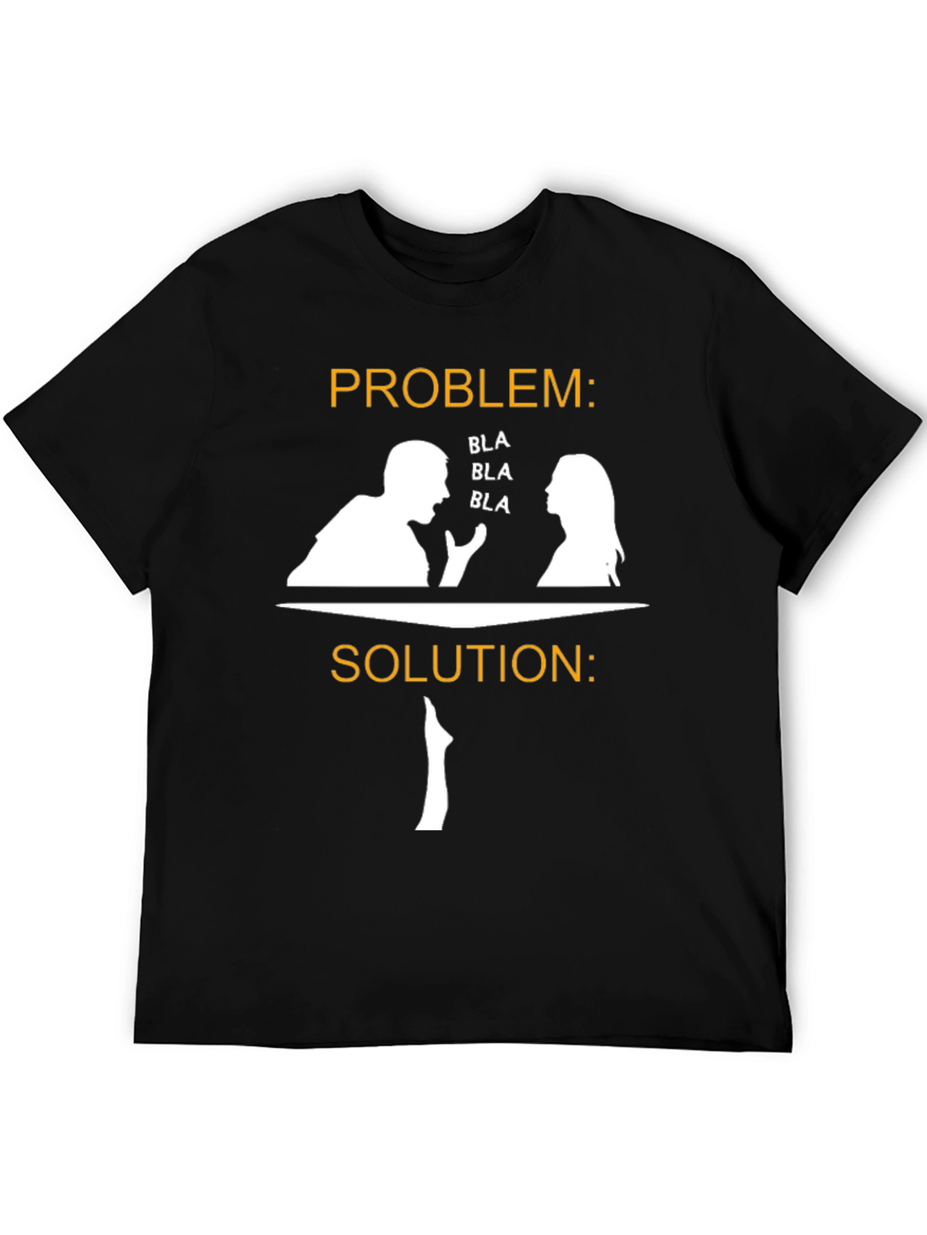 Problem Solution T-Shirt Funny Graphic Tee