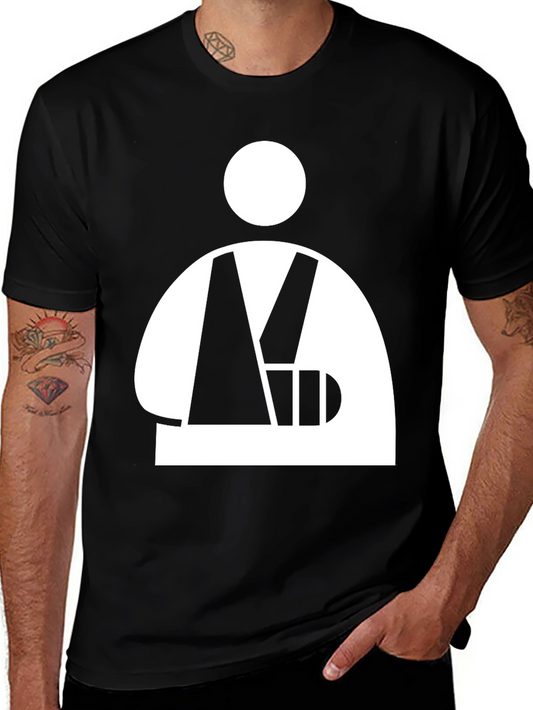 Broken Arm Humor Graphic Tee