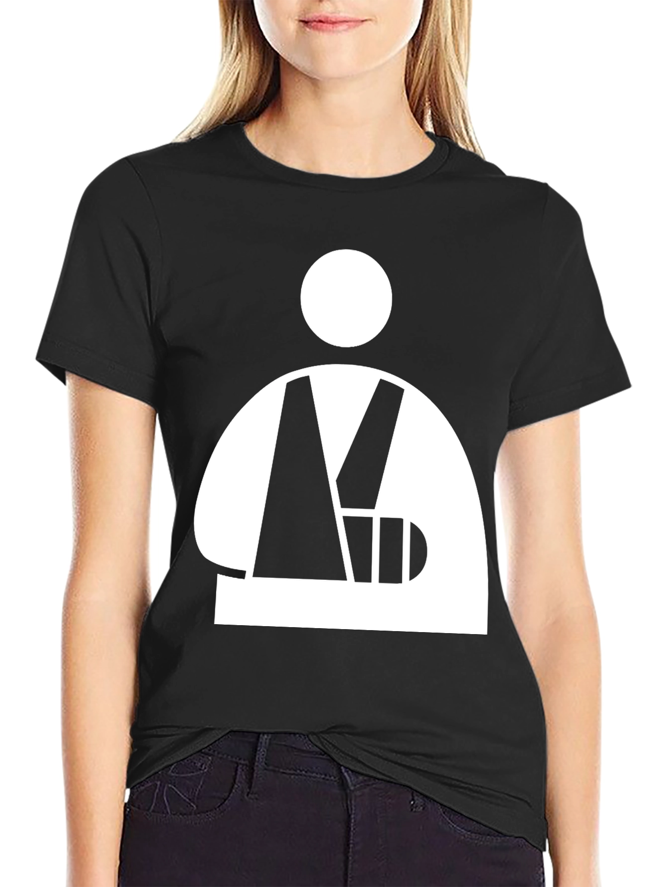 Broken Arm Humor Graphic Tee