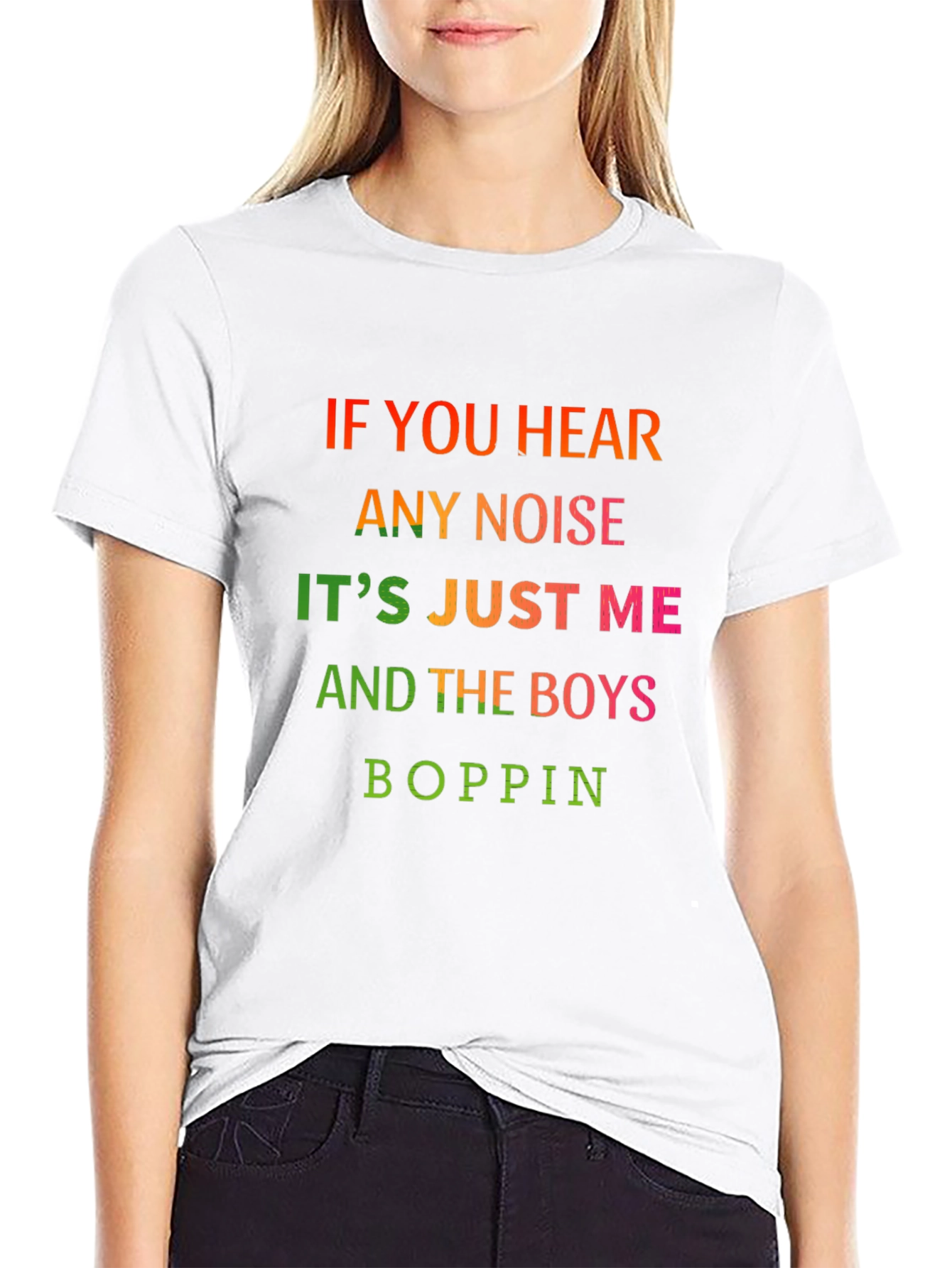 Boppin Crewneck Graphic T-Shirt
