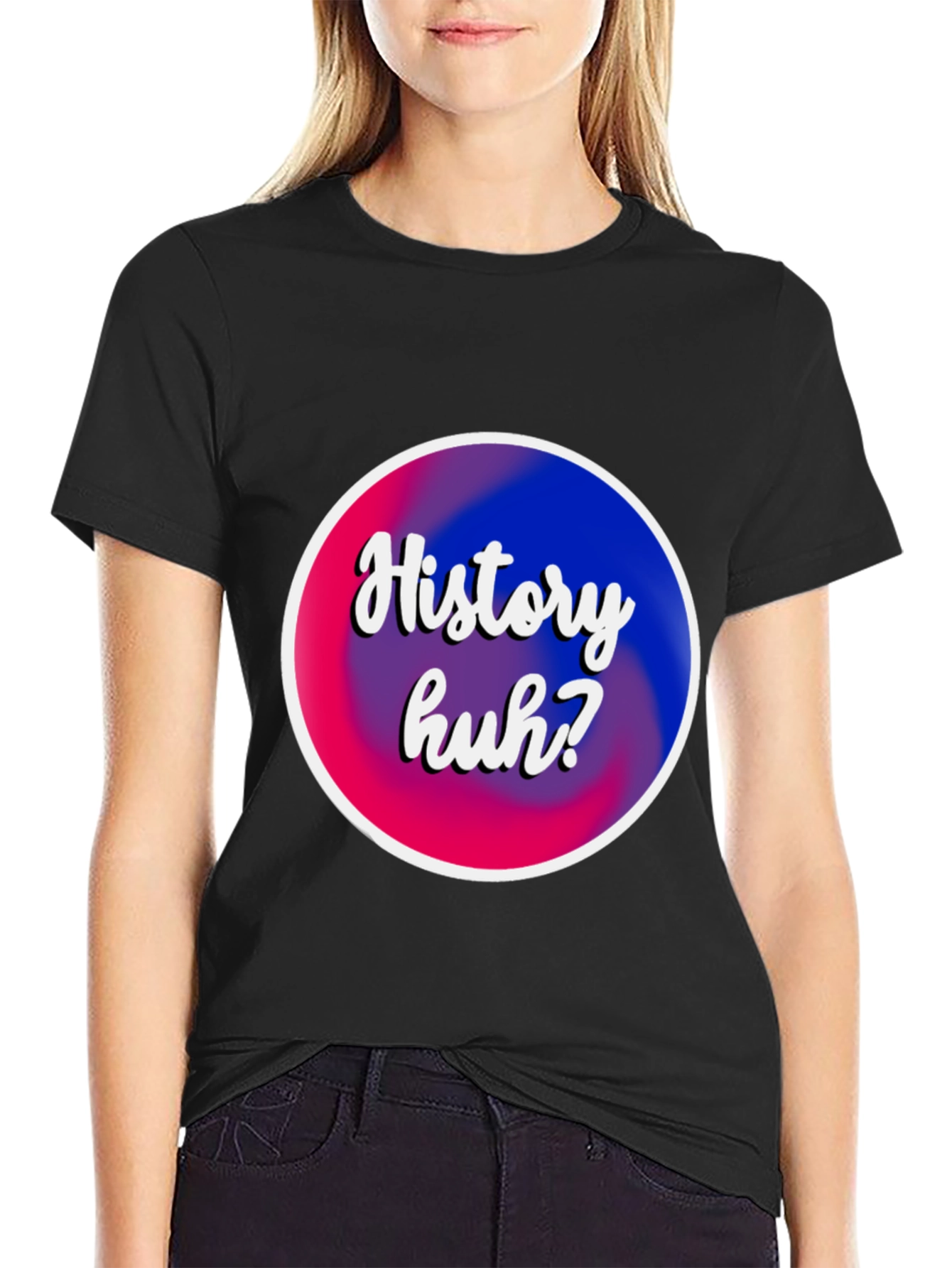 History Huh? Bisexual Pride Graphic Tee