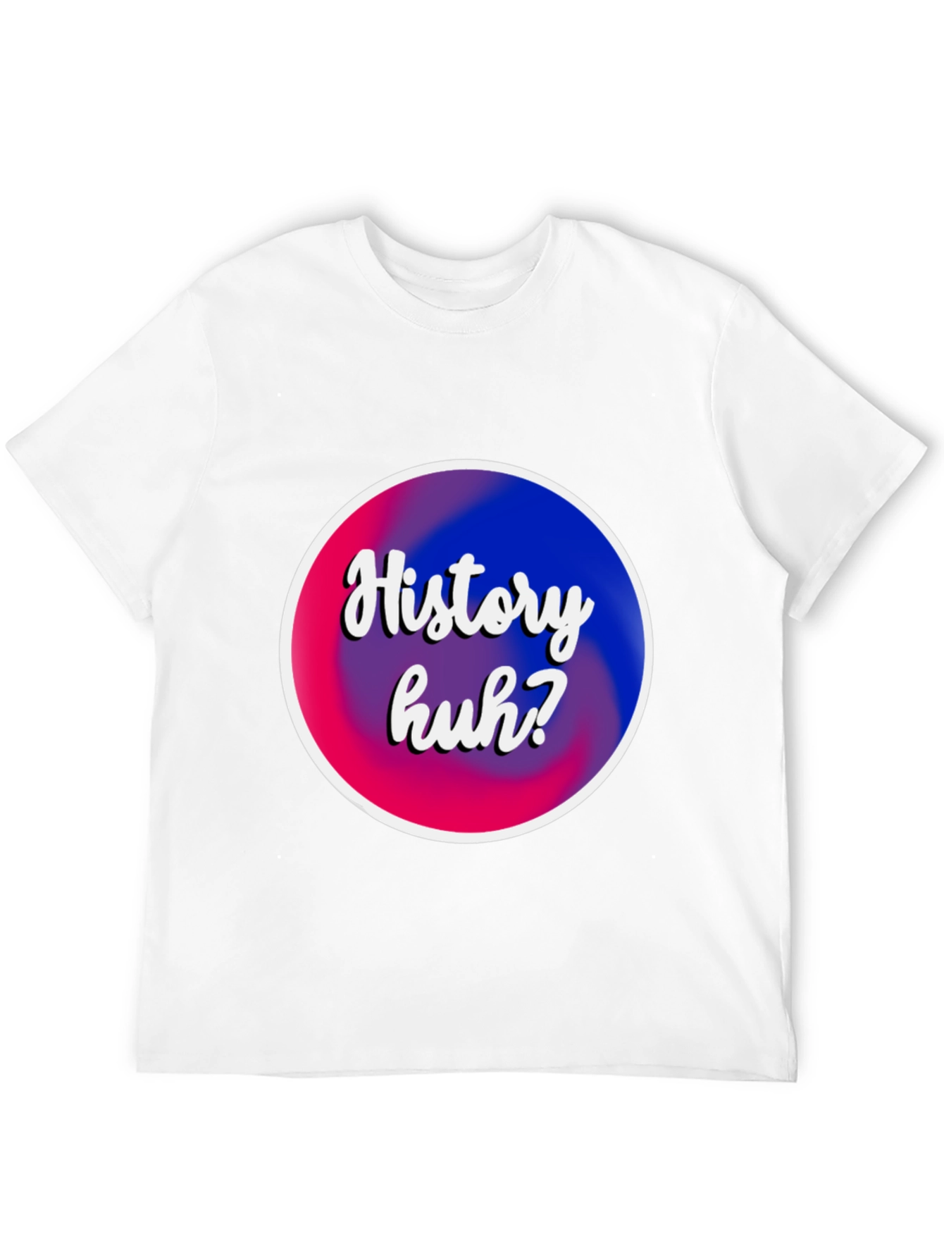 History Huh? Bisexual Pride Graphic Tee