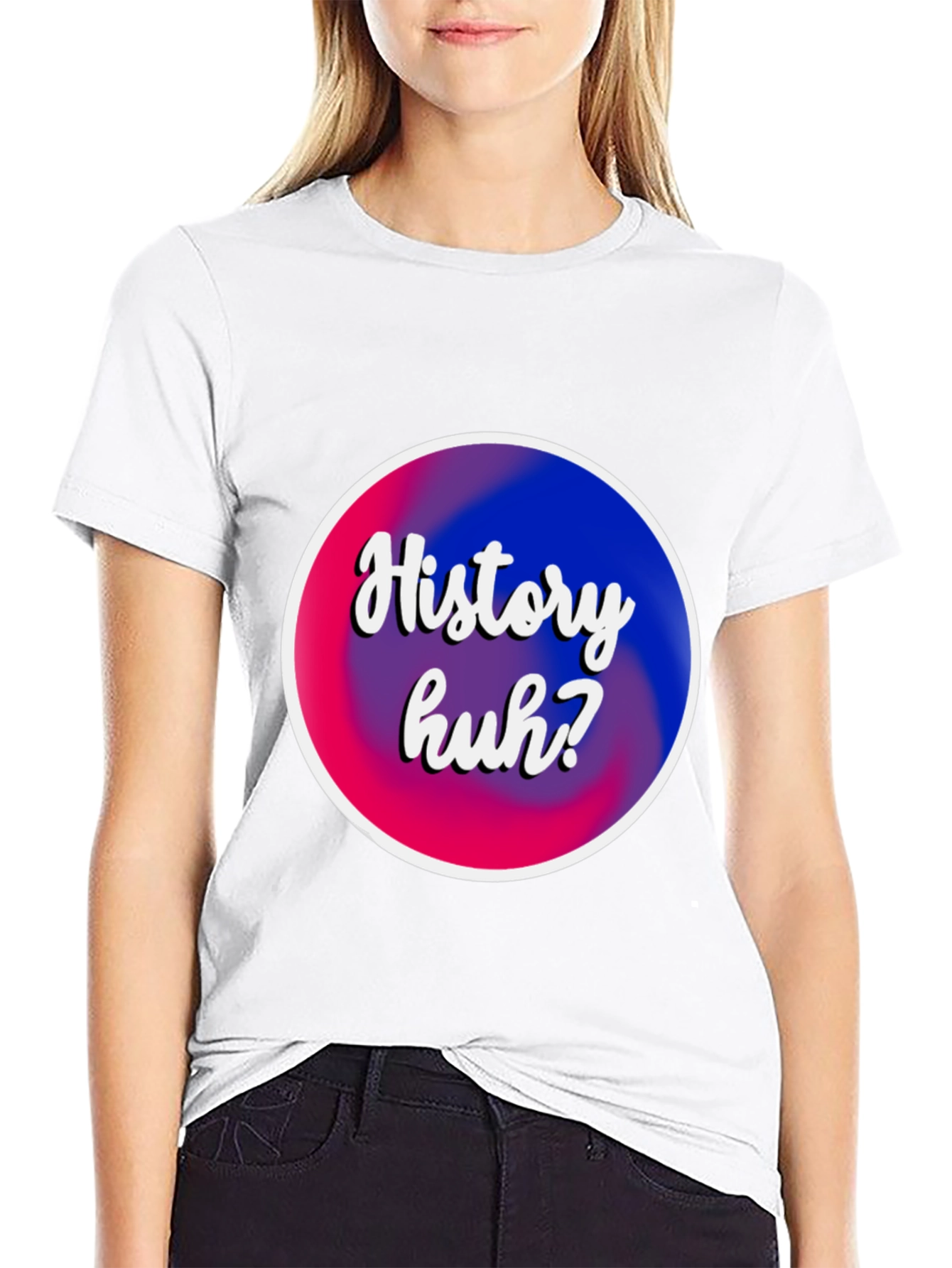 History Huh? Bisexual Pride Graphic Tee