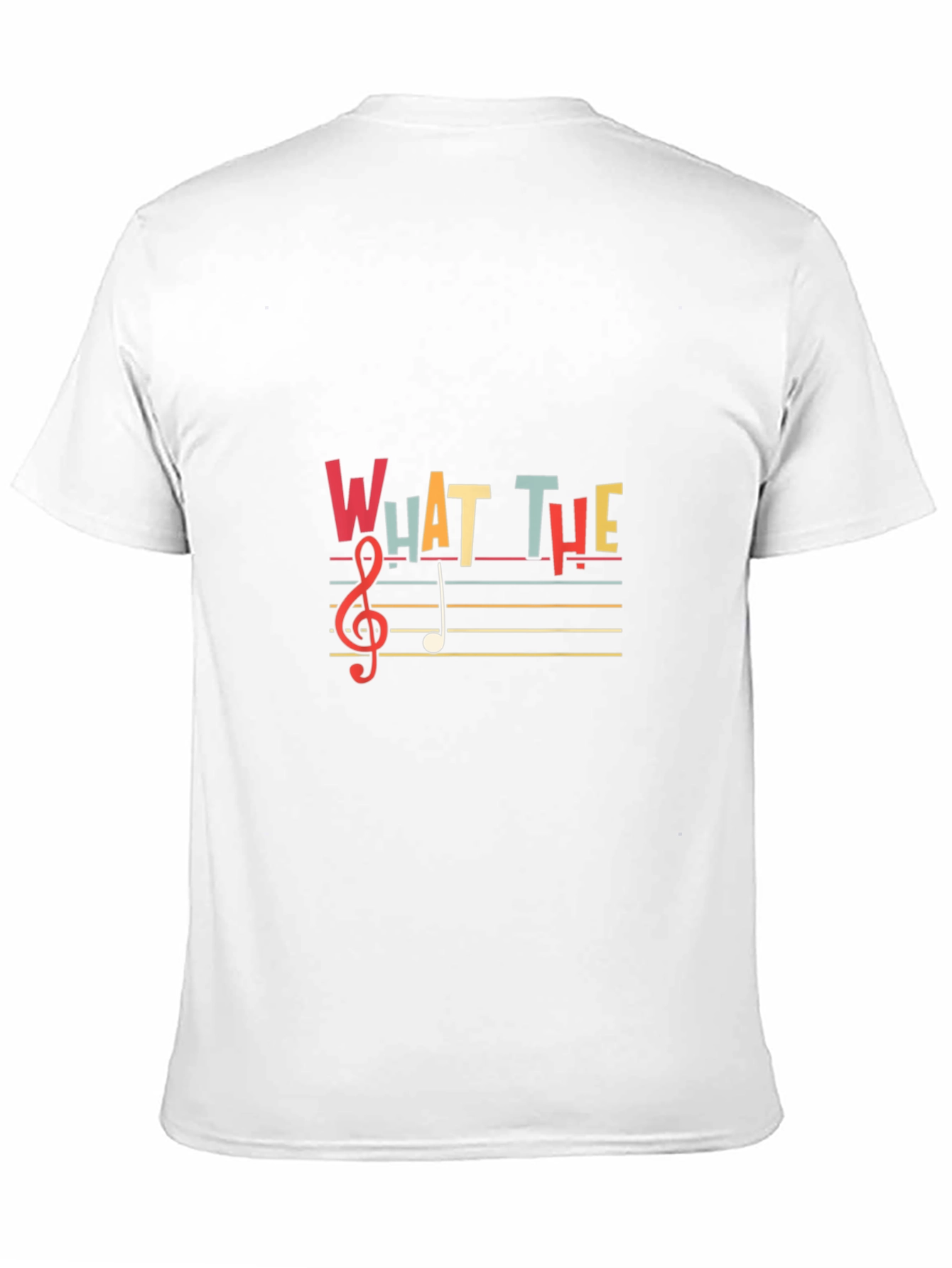 Funny Music T-Shirt - What The Note