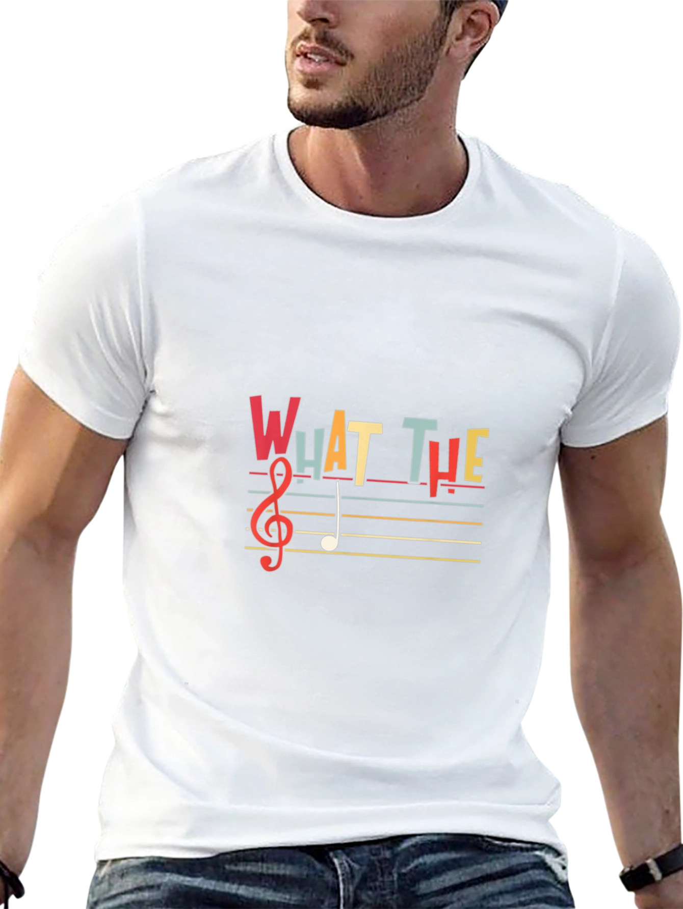 Funny Music T-Shirt - What The Note