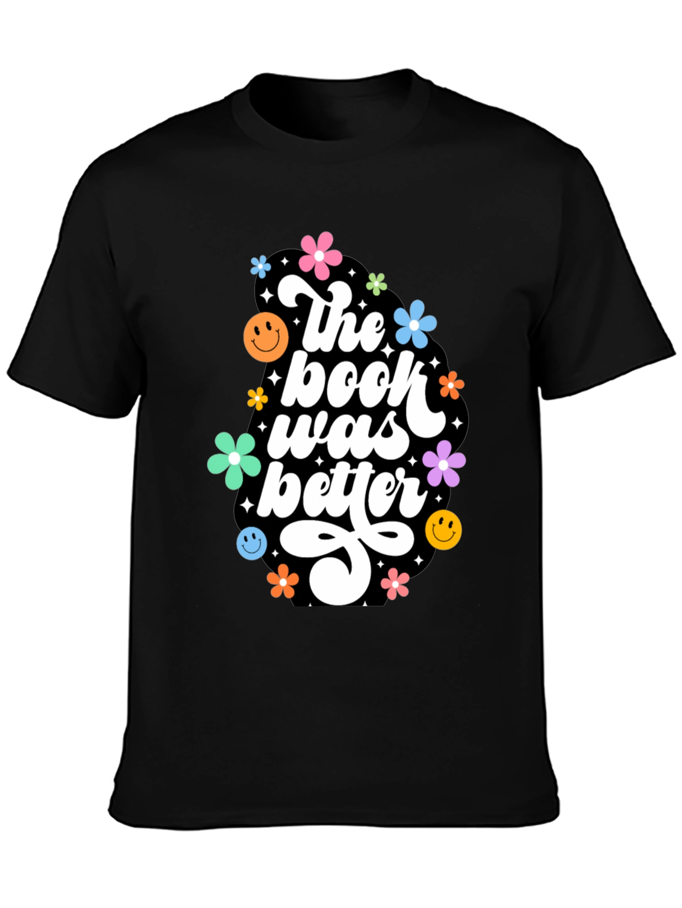 The Book Was Better Graphic Tee - Retro Design