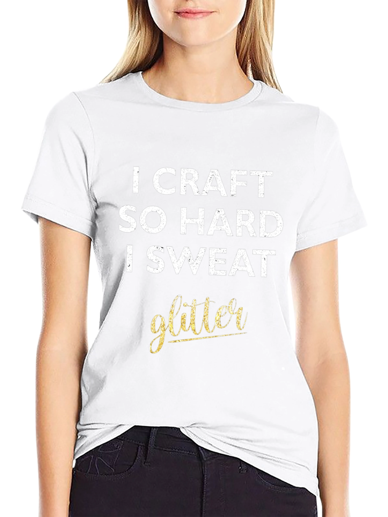 Crafting Glitter T-Shirt