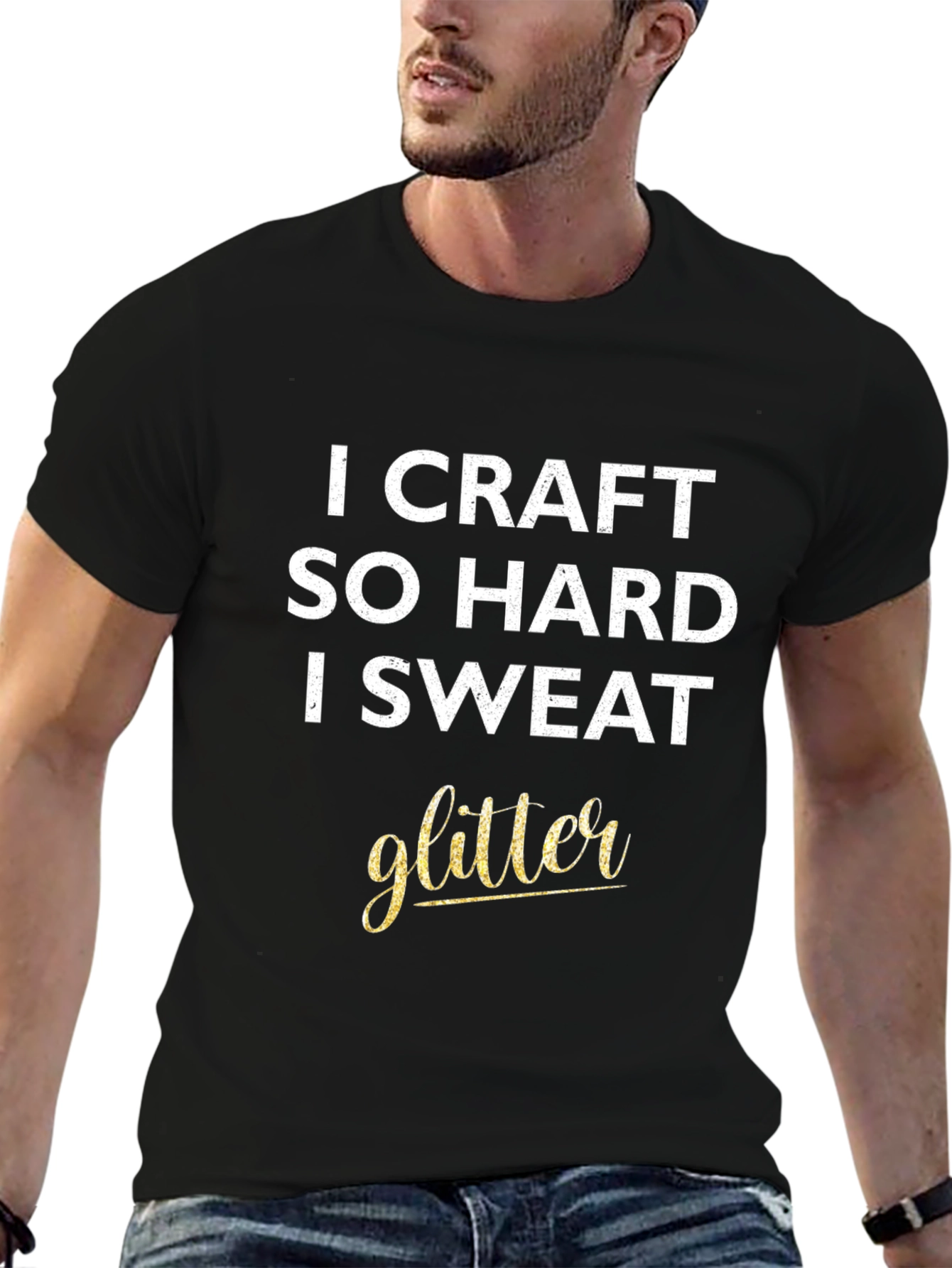 Crafting Glitter T-Shirt