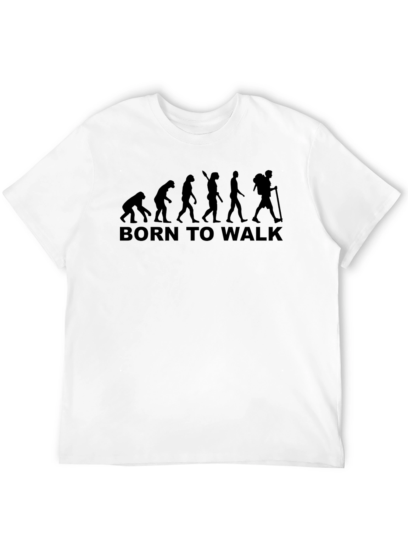 Born To Walk Evolution Graphic T-Shirt