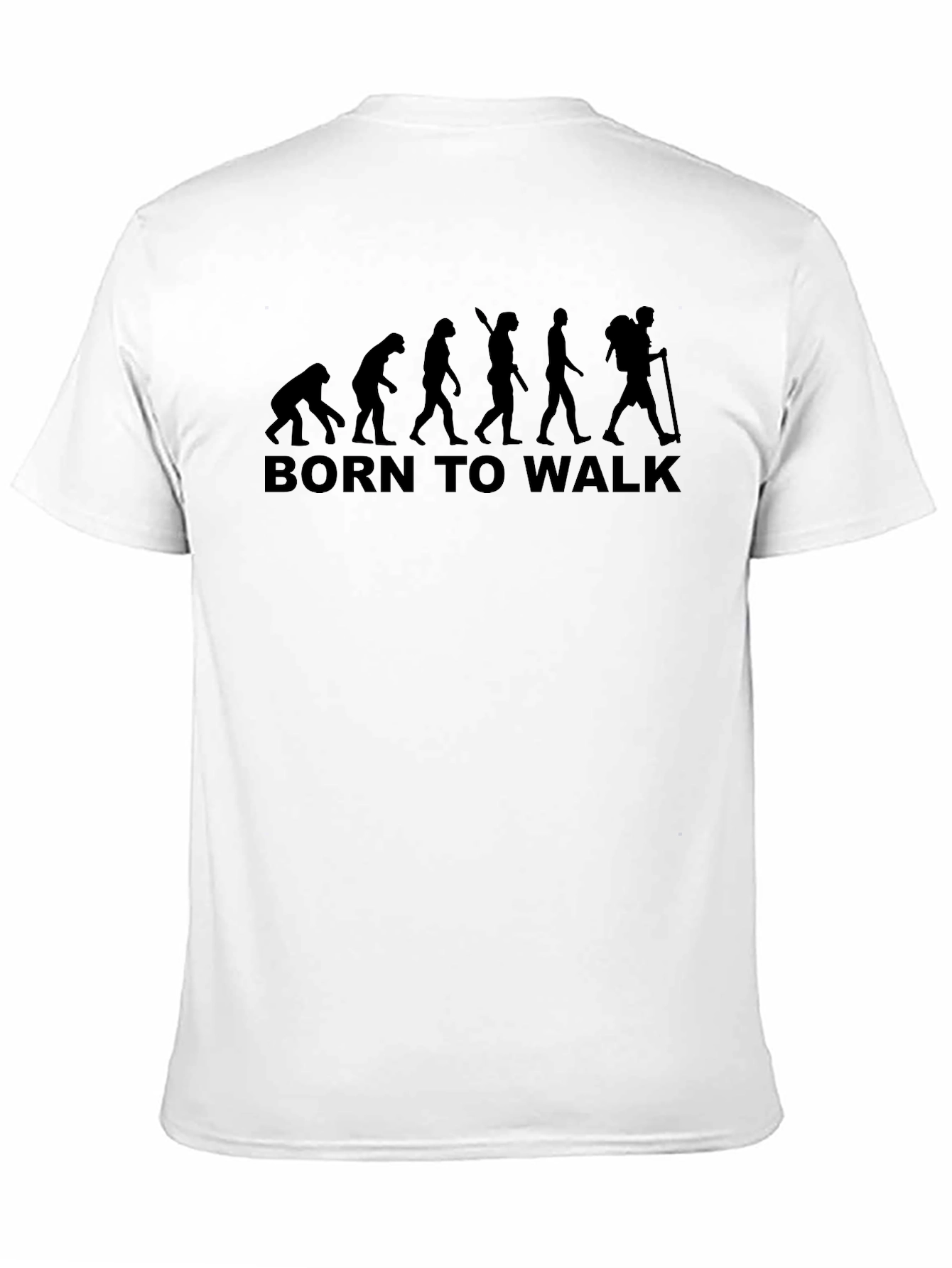 Born To Walk Evolution Graphic T-Shirt