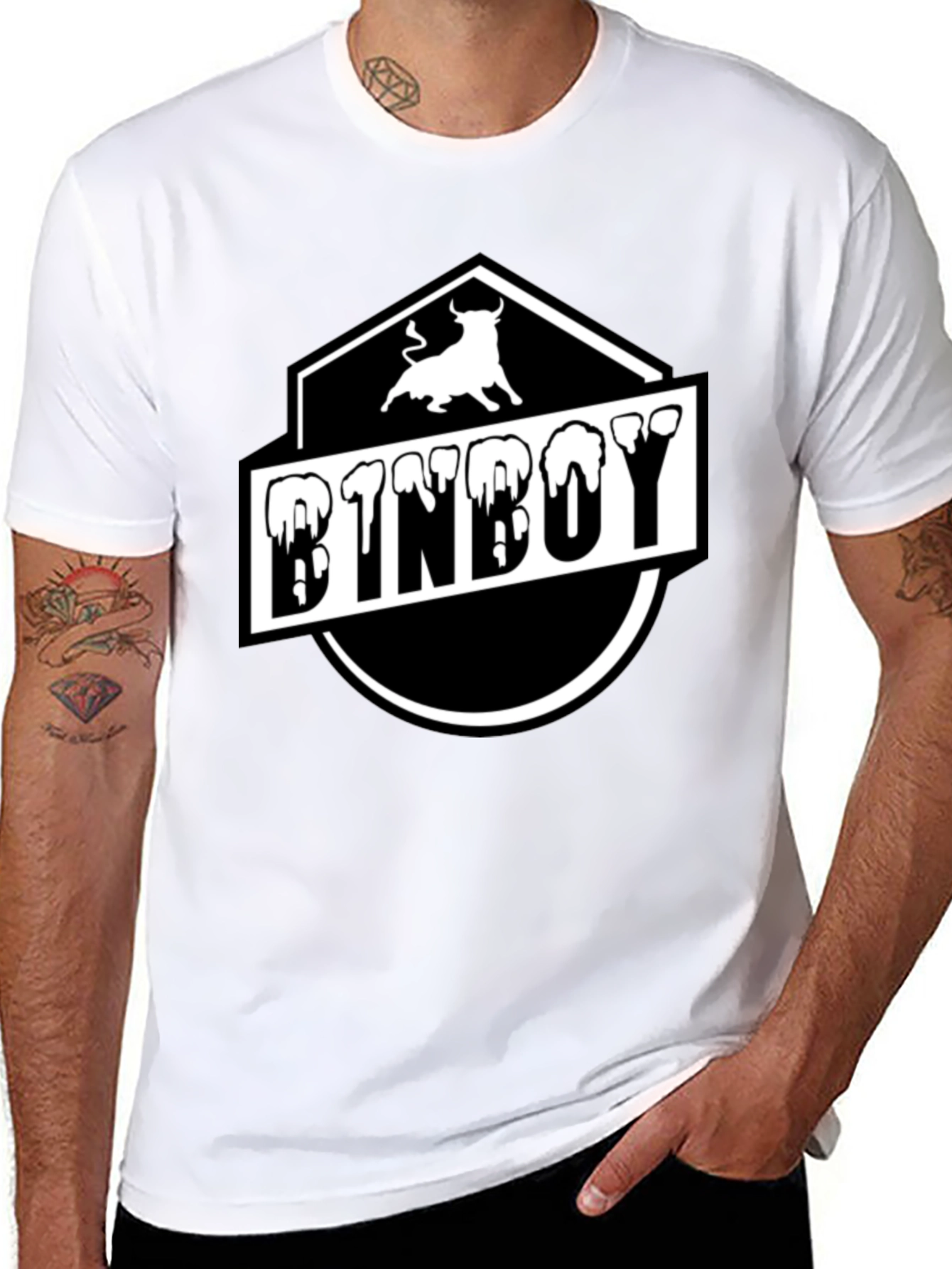 Binboy Bull T-Shirt - Stylish Graphic Tee