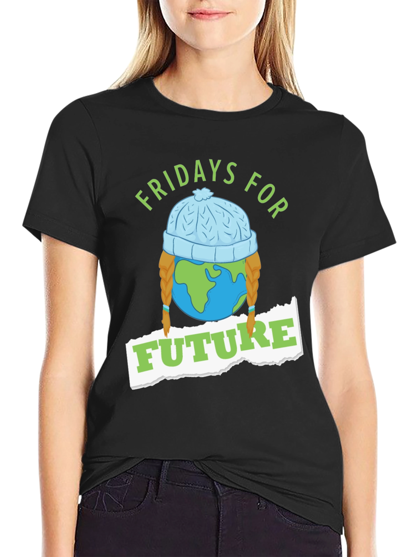 Fridays For Future Earth Graphic T-Shirt