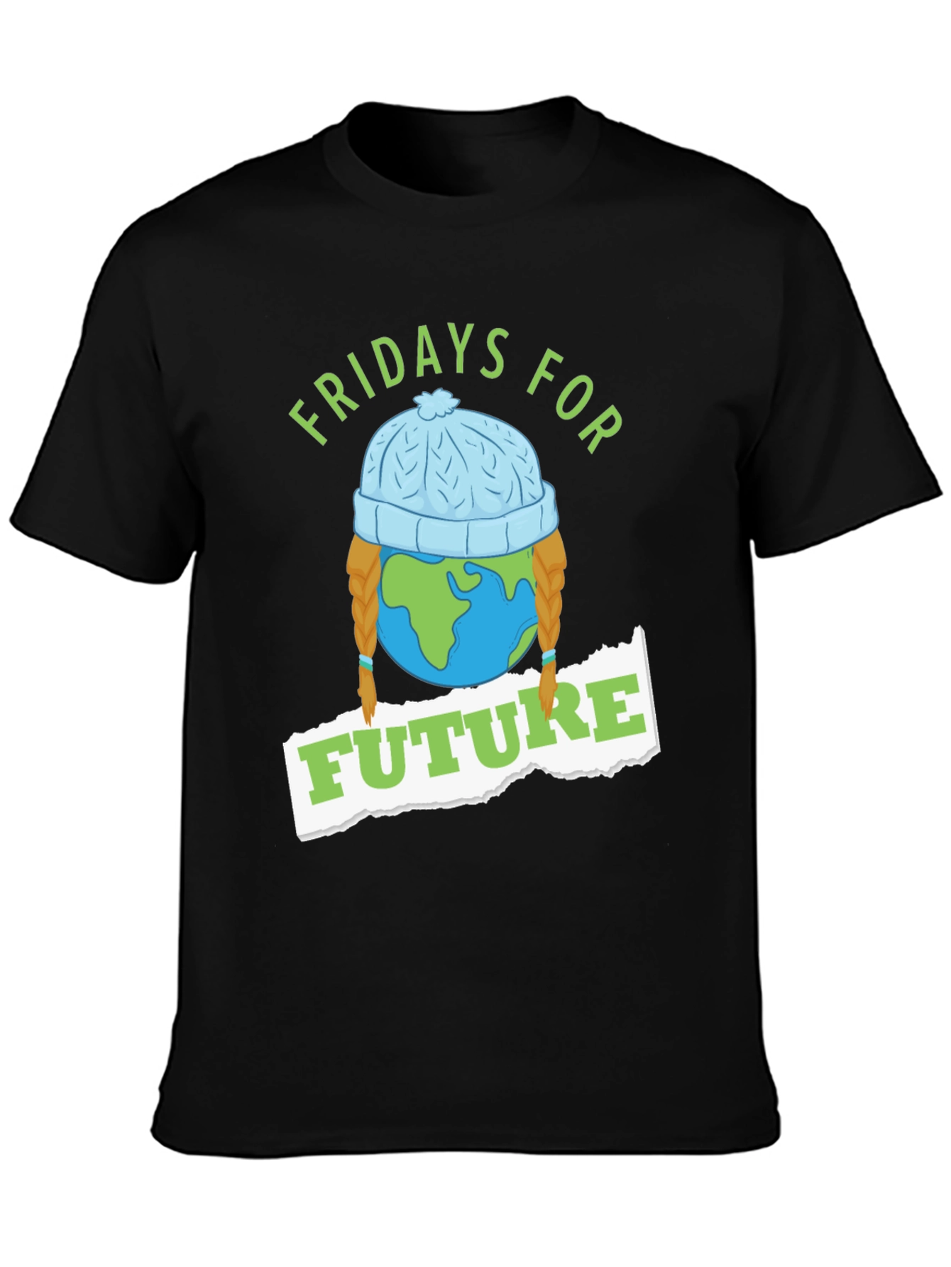 Fridays For Future Earth Graphic T-Shirt