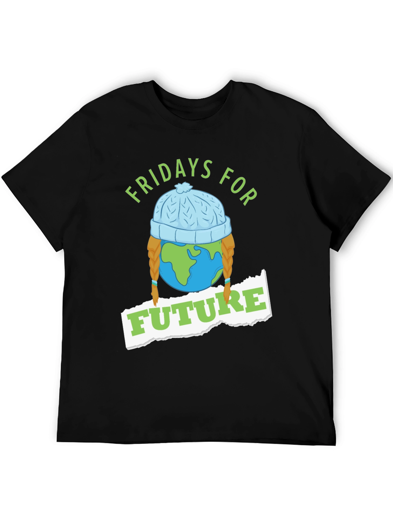 Fridays For Future Earth Graphic T-Shirt