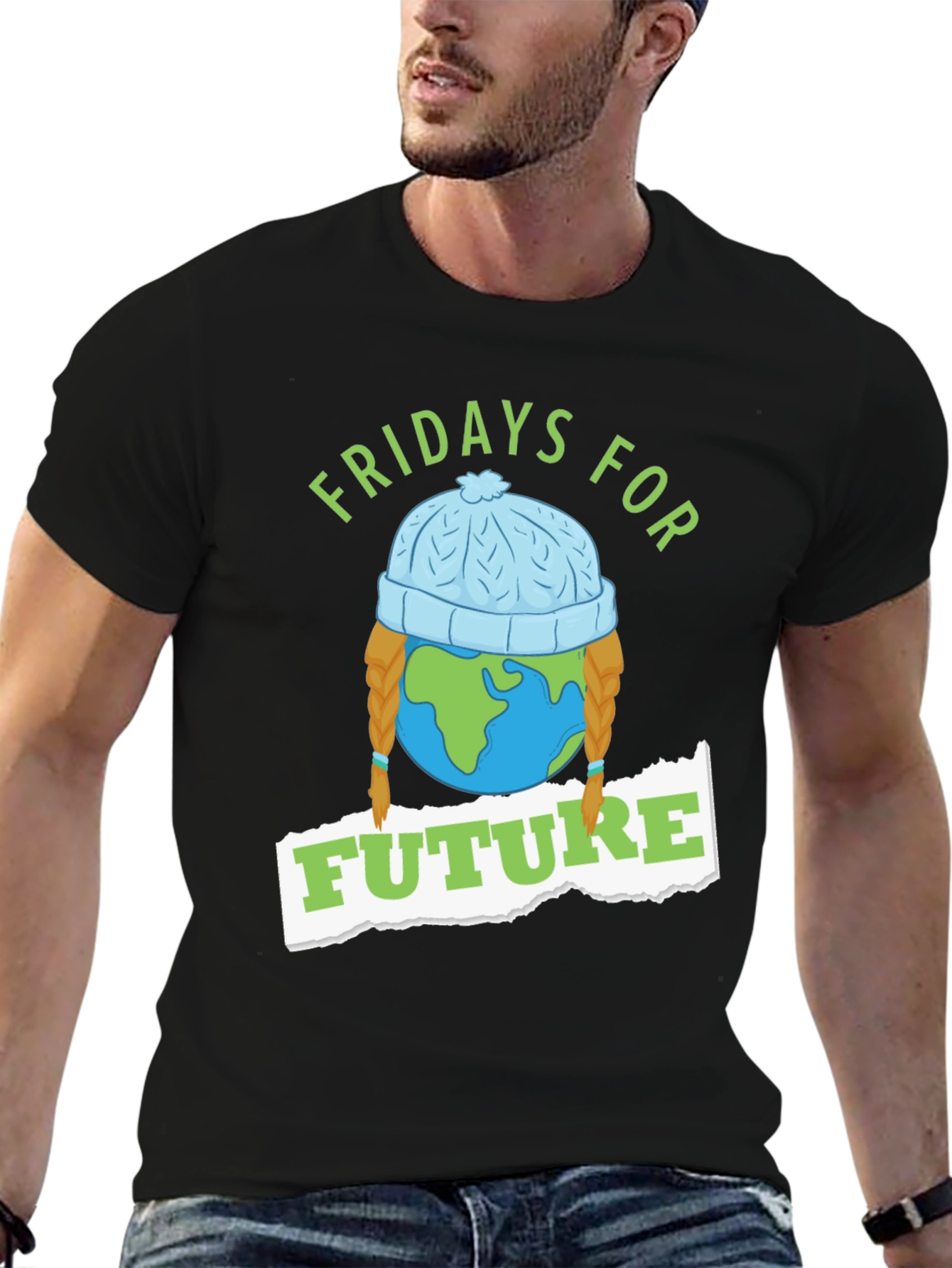 Fridays For Future Earth Graphic T-Shirt