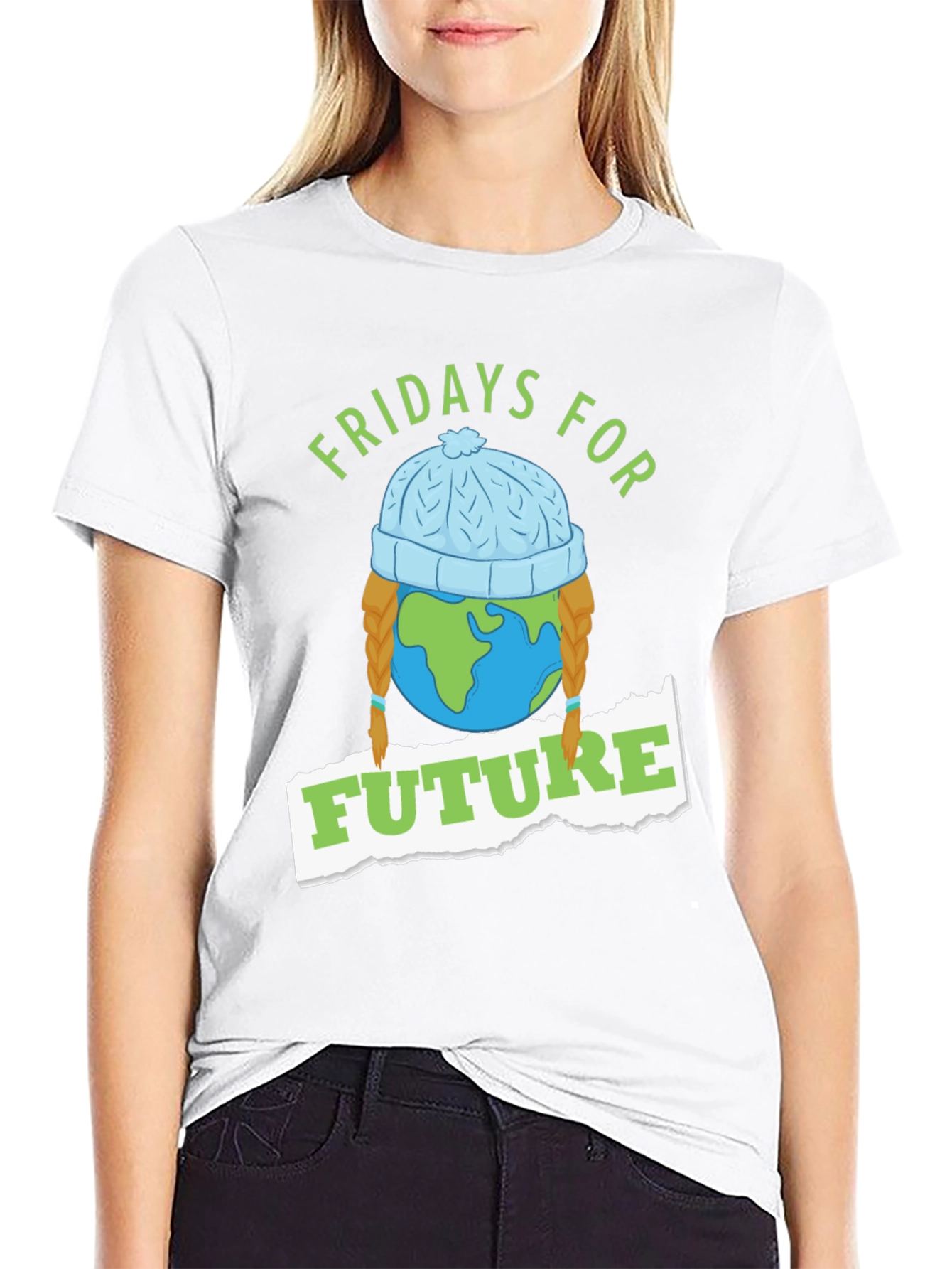 Fridays For Future Earth Graphic T-Shirt