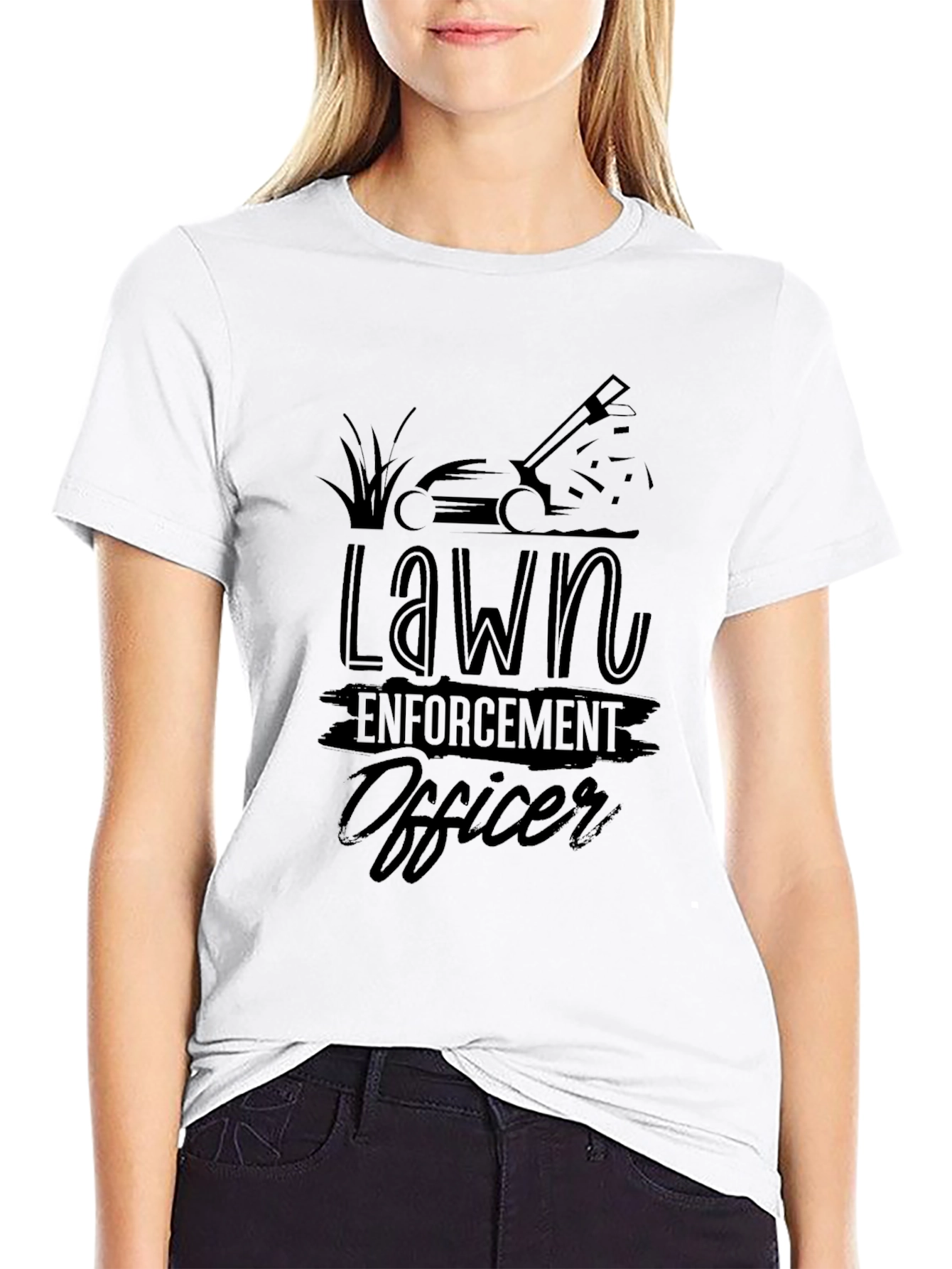 Lawn Enforcement Officer T-Shirt