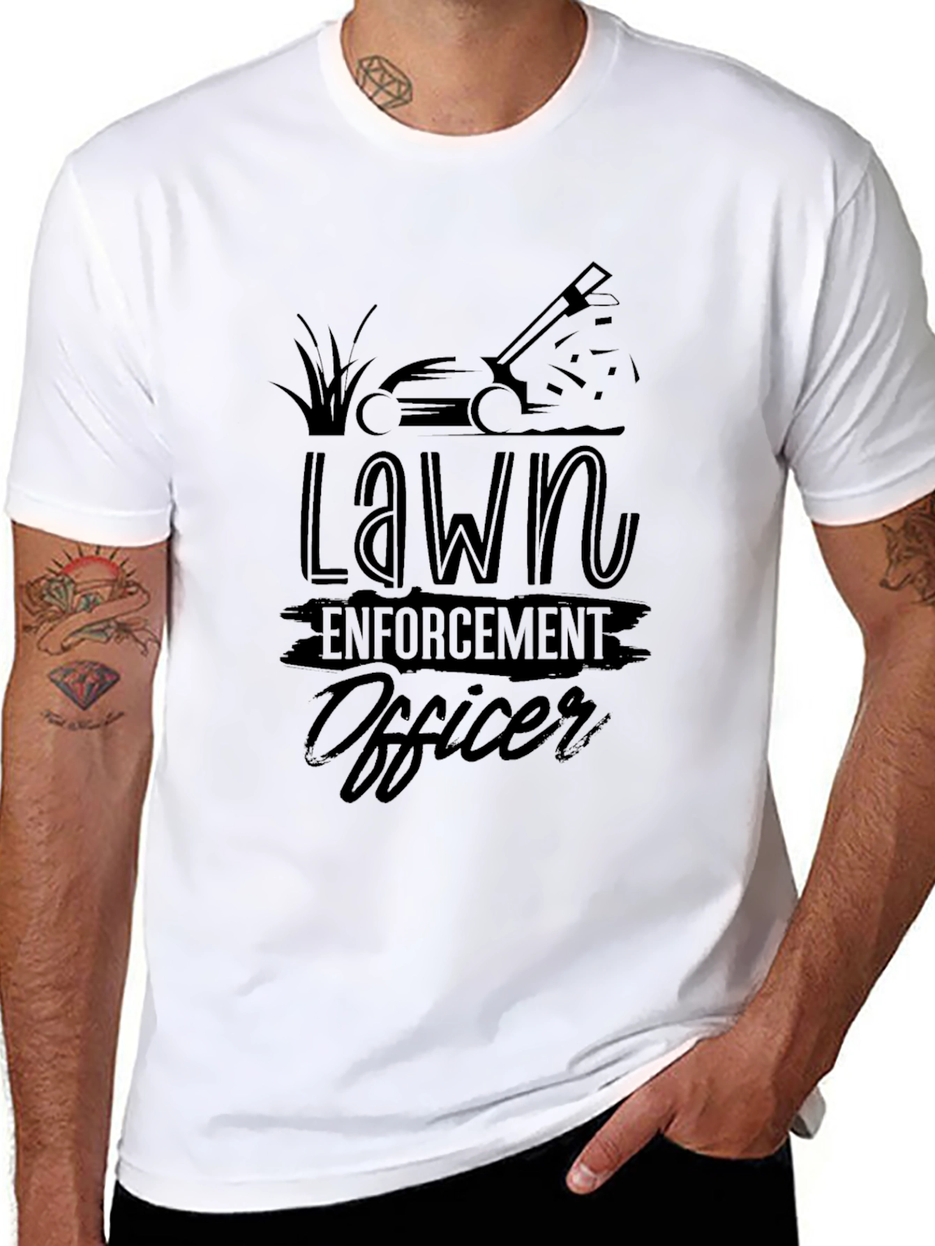 Lawn Enforcement Officer T-Shirt