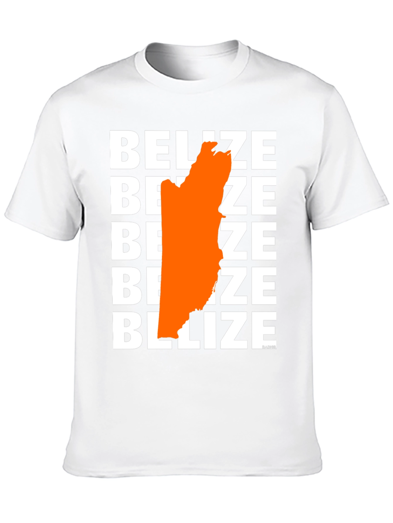 Belize Map Graphic Tee - Stylish Unisex T-Shirt