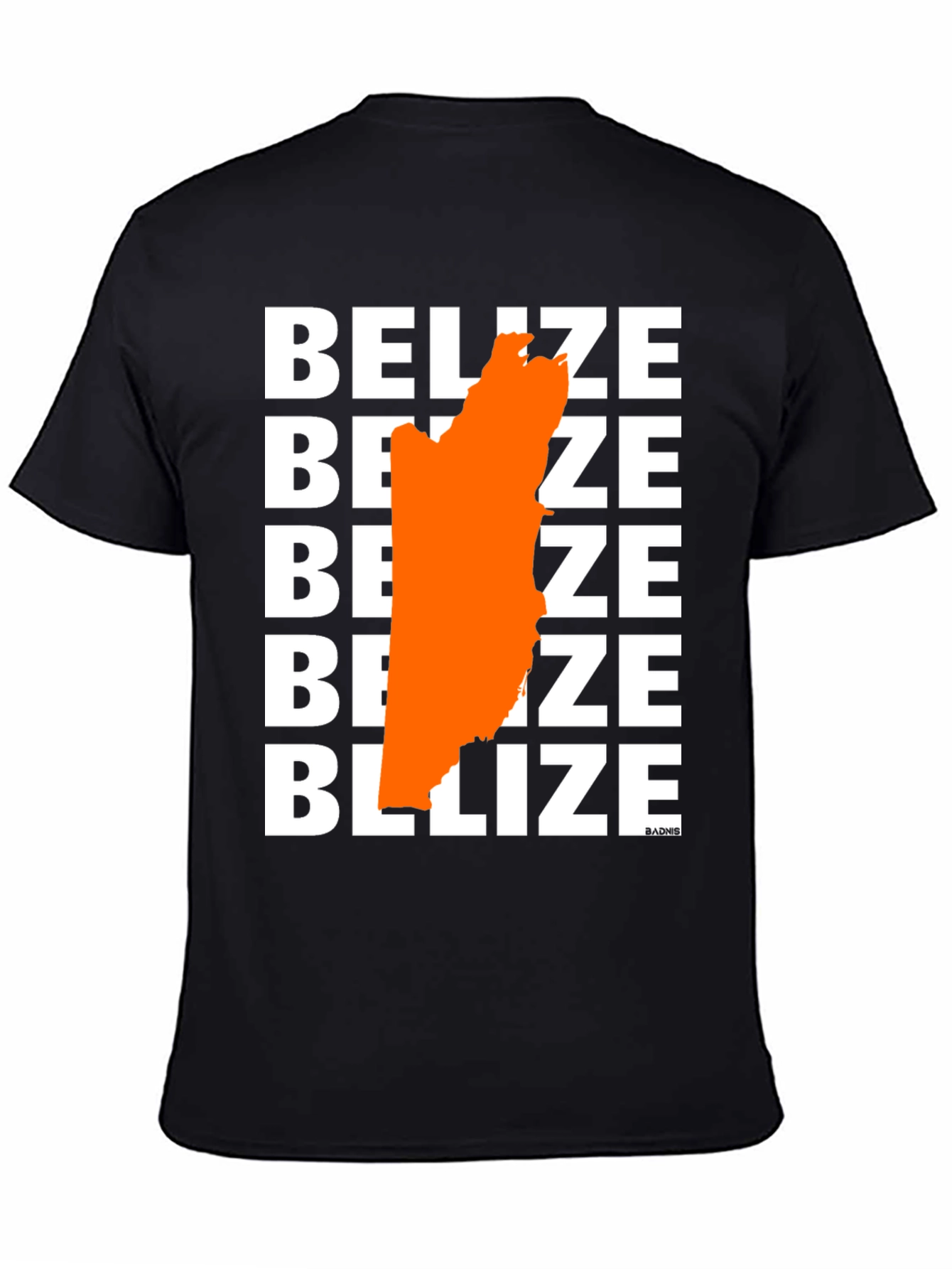 Belize Map Graphic Tee - Stylish Unisex T-Shirt