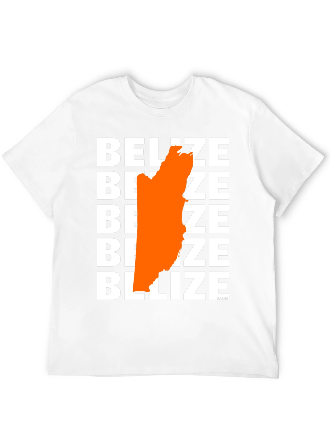 Belize Map Graphic Tee - Stylish Unisex T-Shirt