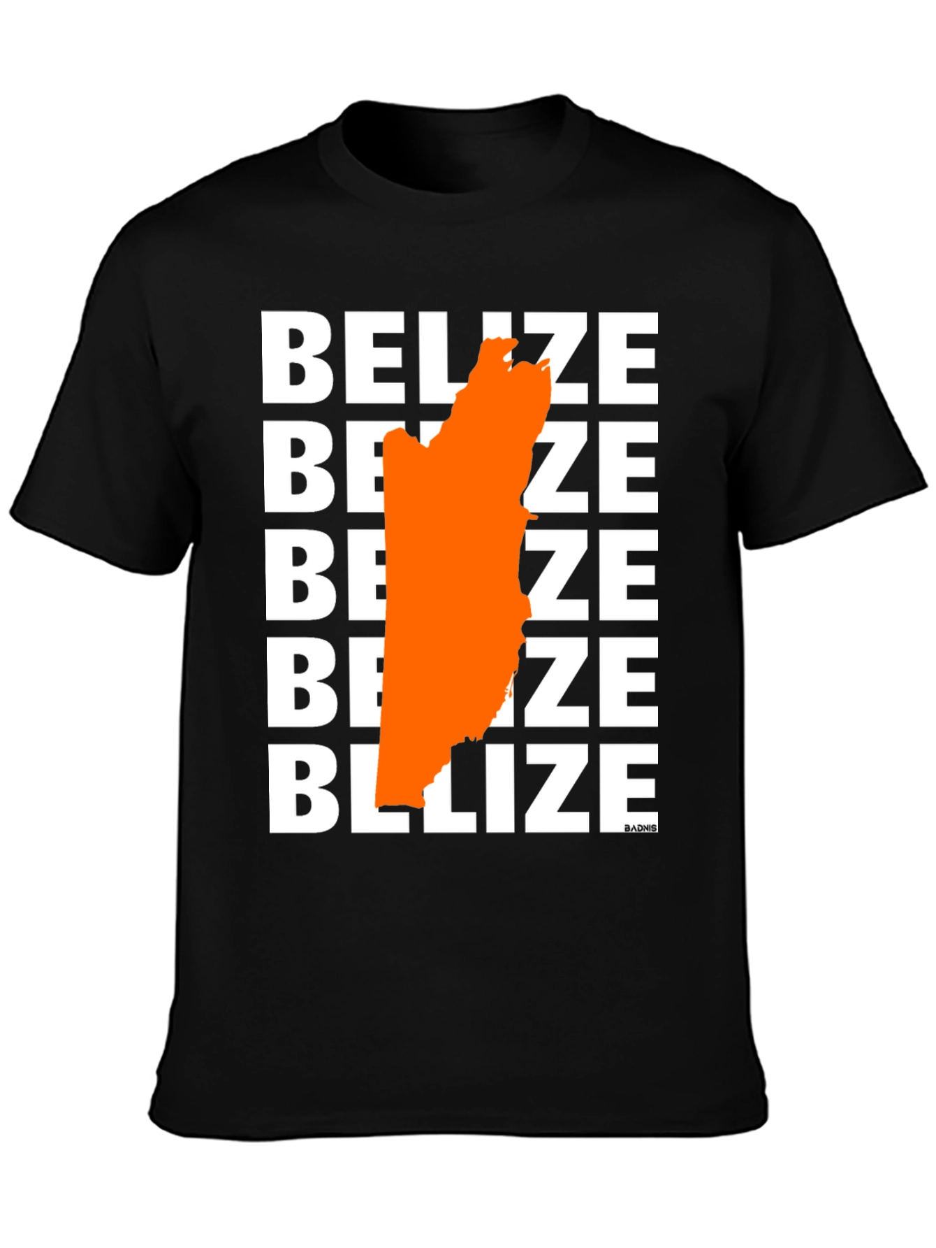 Belize Map Graphic Tee - Stylish Unisex T-Shirt