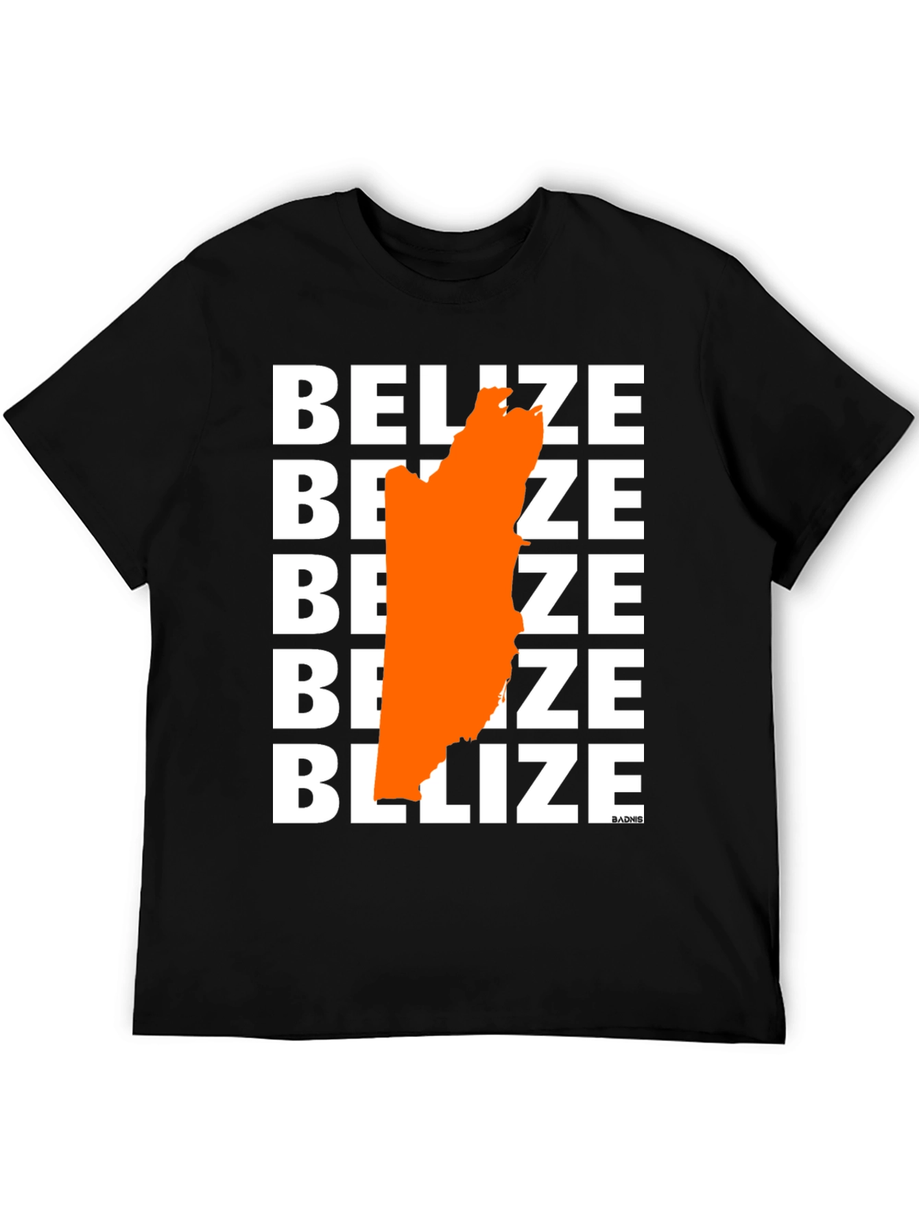 Belize Map Graphic Tee - Stylish Unisex T-Shirt