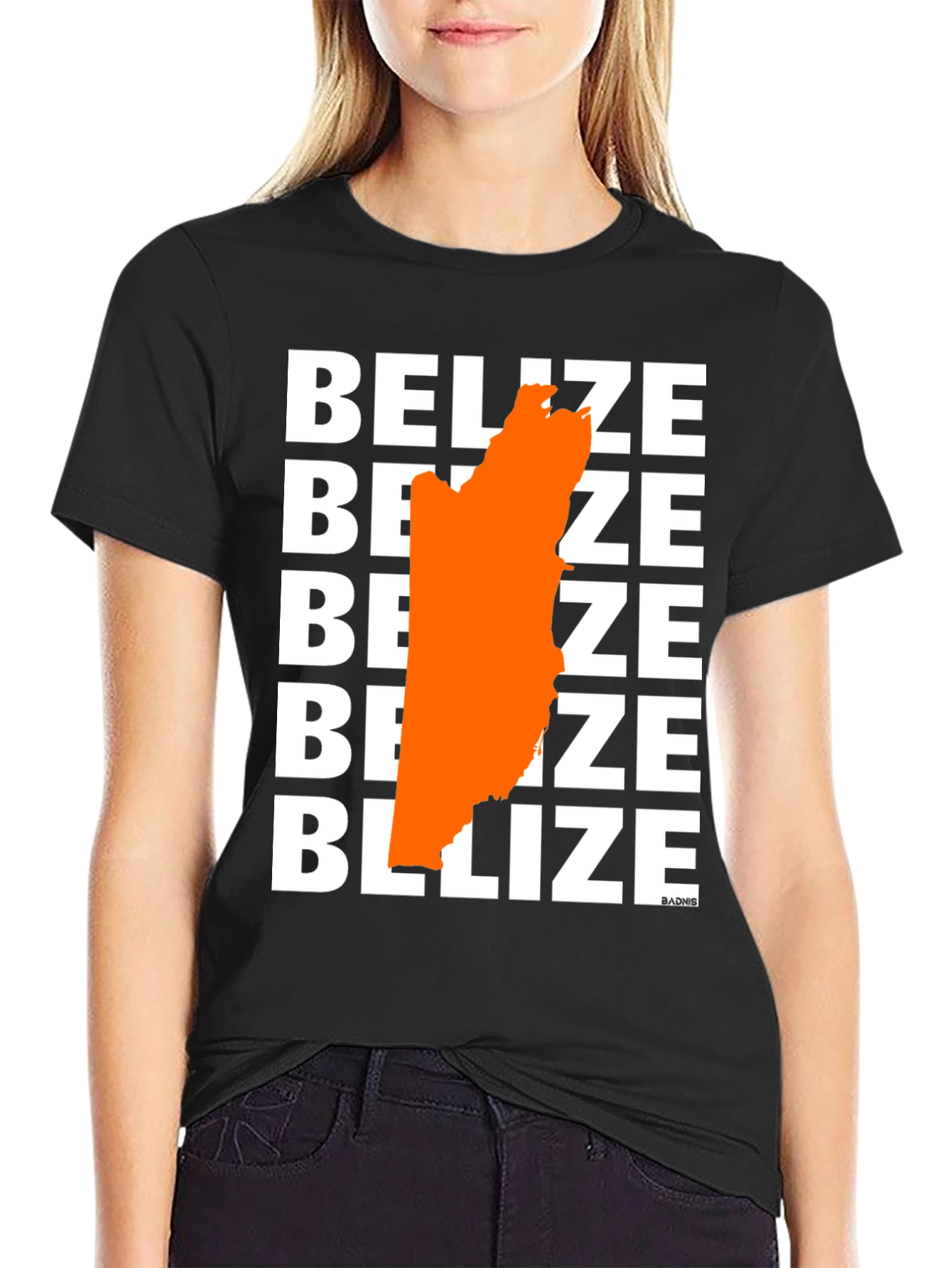 Belize Map Graphic Tee - Stylish Unisex T-Shirt