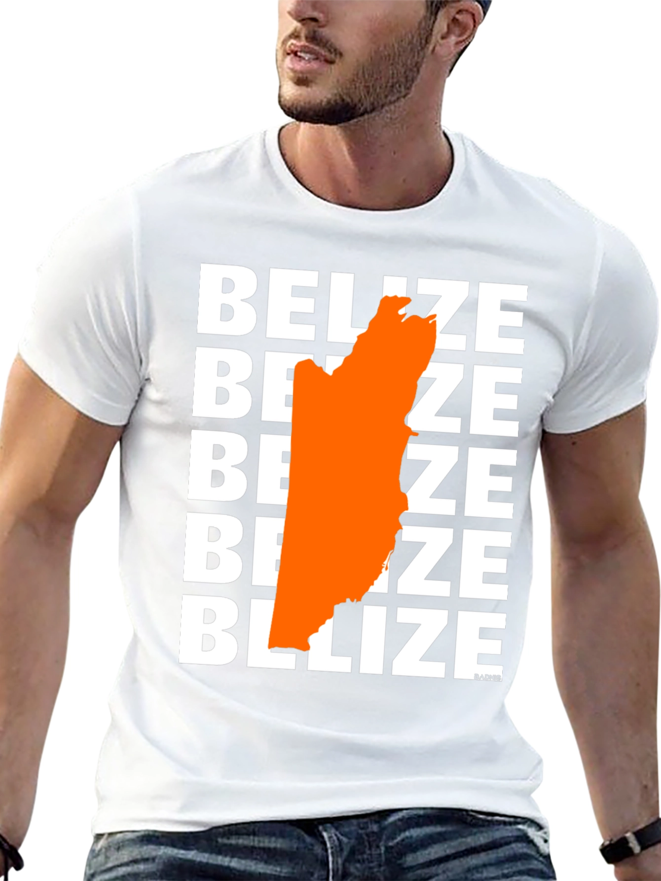 Belize Map Graphic Tee - Stylish Unisex T-Shirt