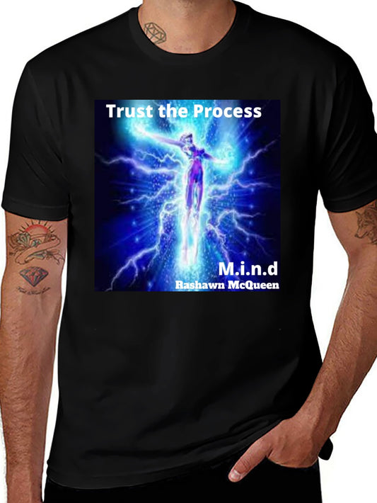 Trust the Process Graphic Black Tee