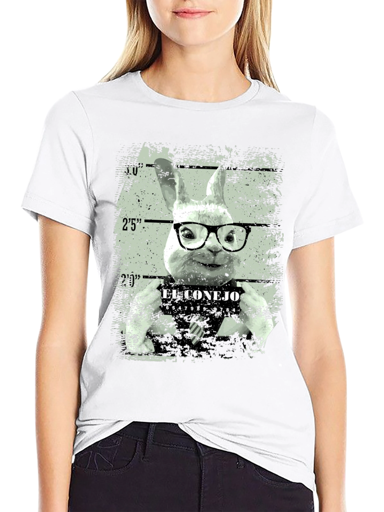 El Conejo Mugshot Graphic Tee