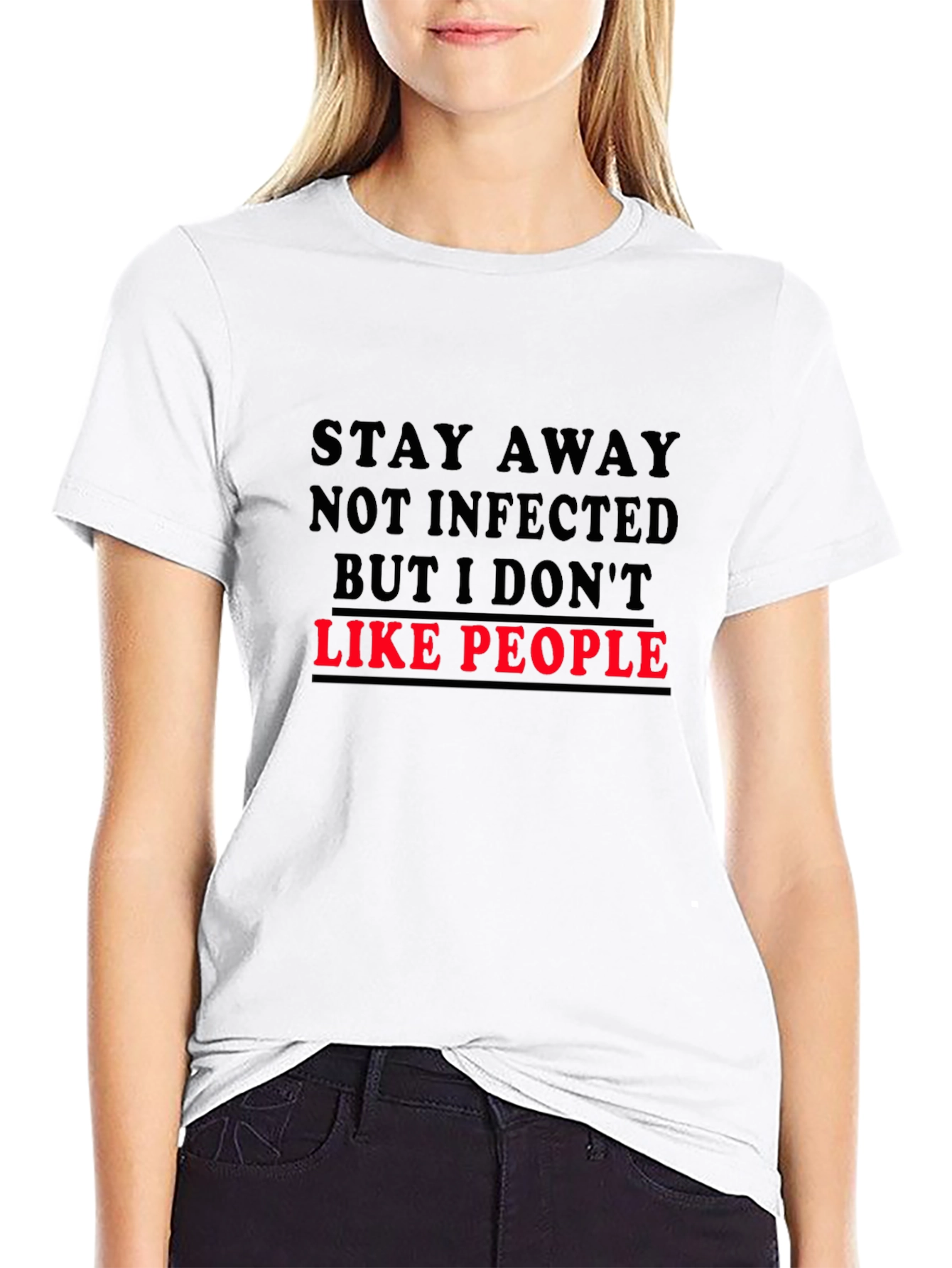 Stay Away I Dont Like People T-Shirt