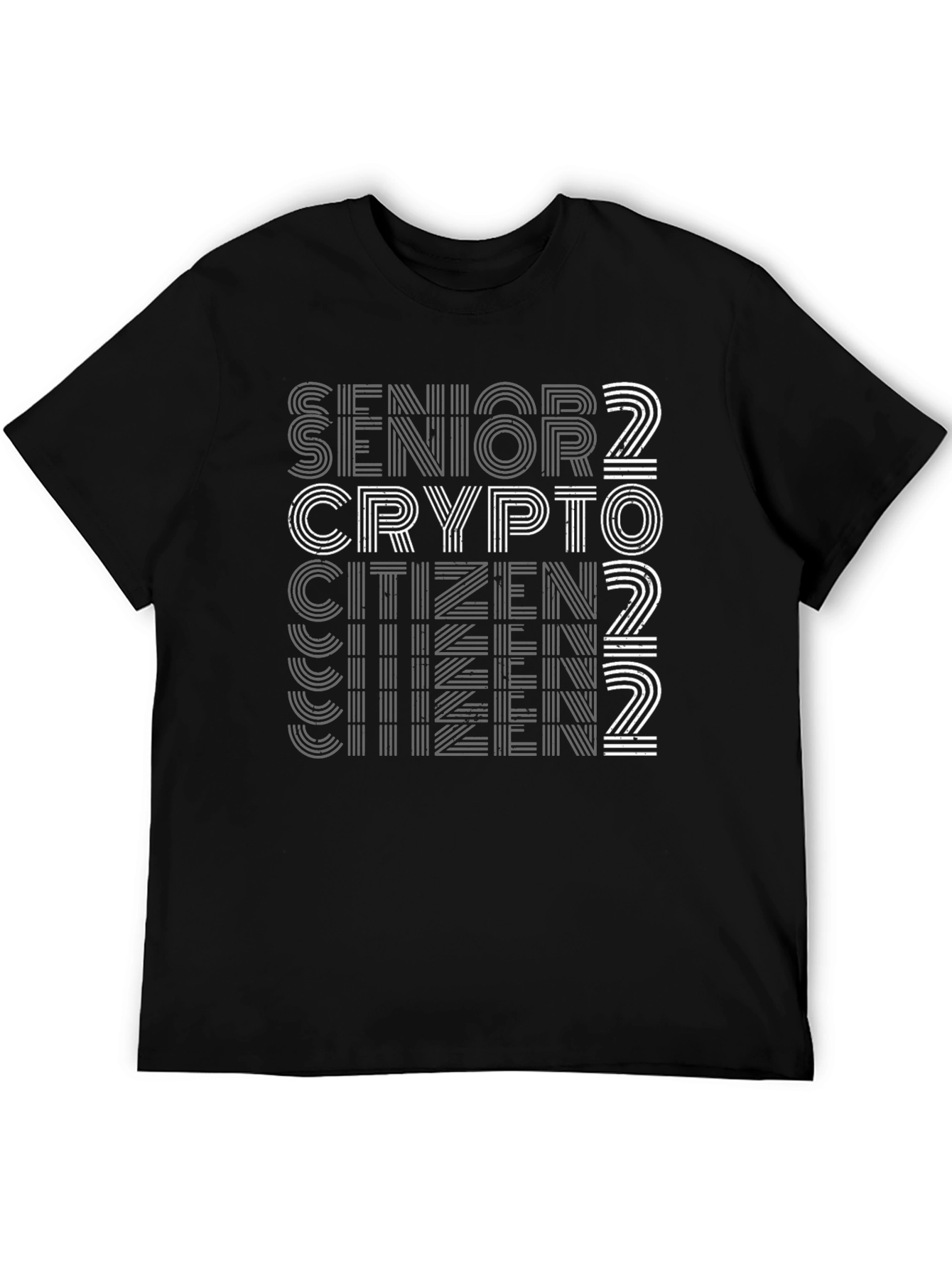 Senior Crypto Citizen 2022 Graphic Tee