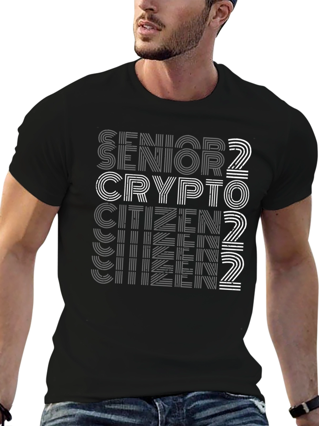 Senior Crypto Citizen 2022 Graphic Tee
