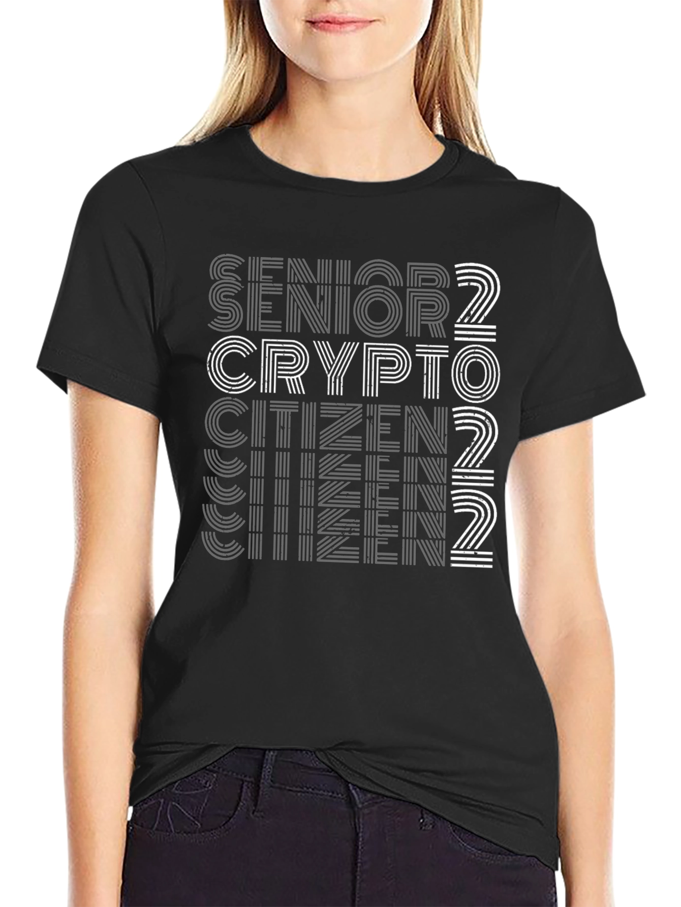 Senior Crypto Citizen 2022 Graphic Tee