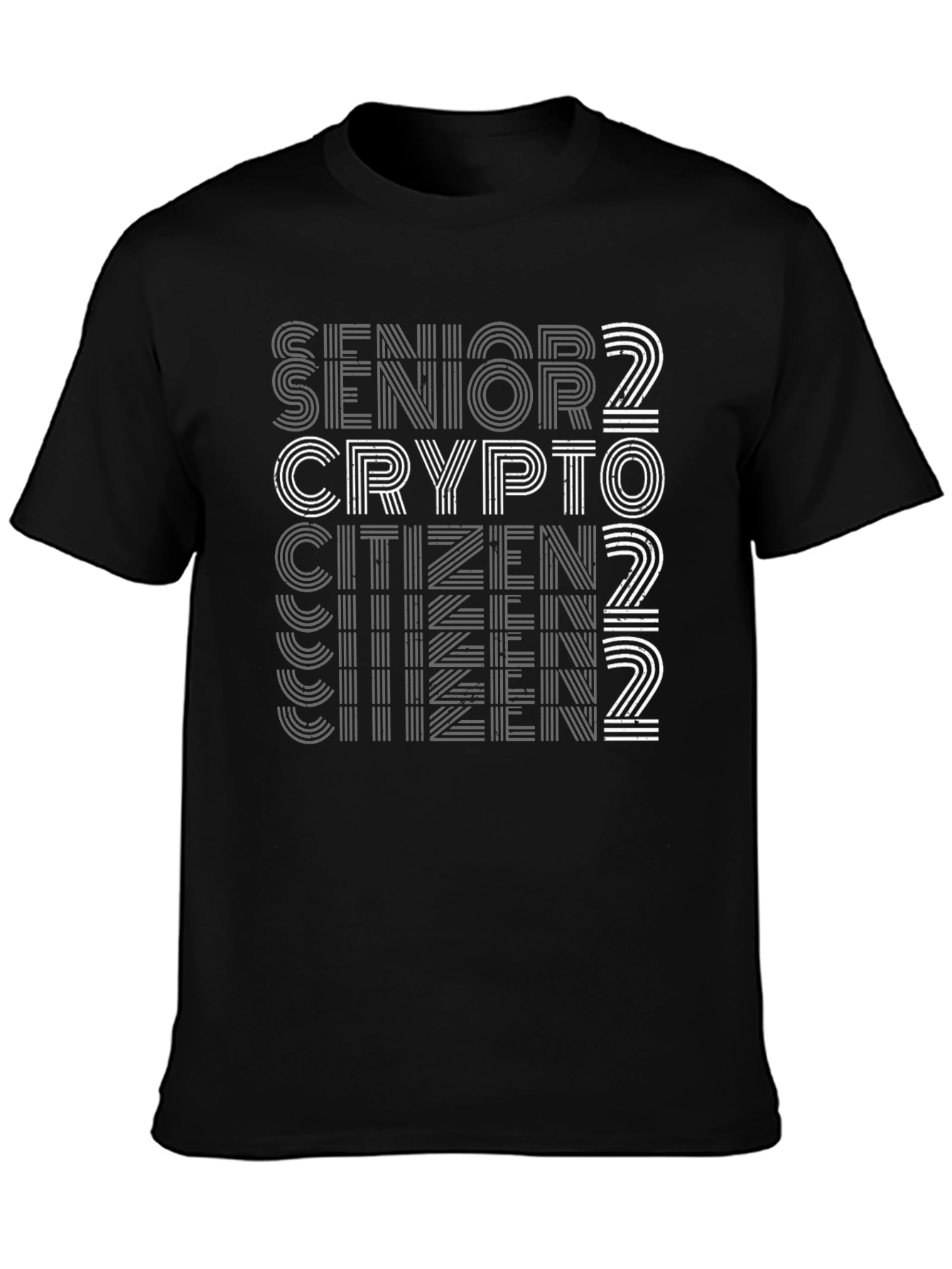 Senior Crypto Citizen 2022 Graphic Tee