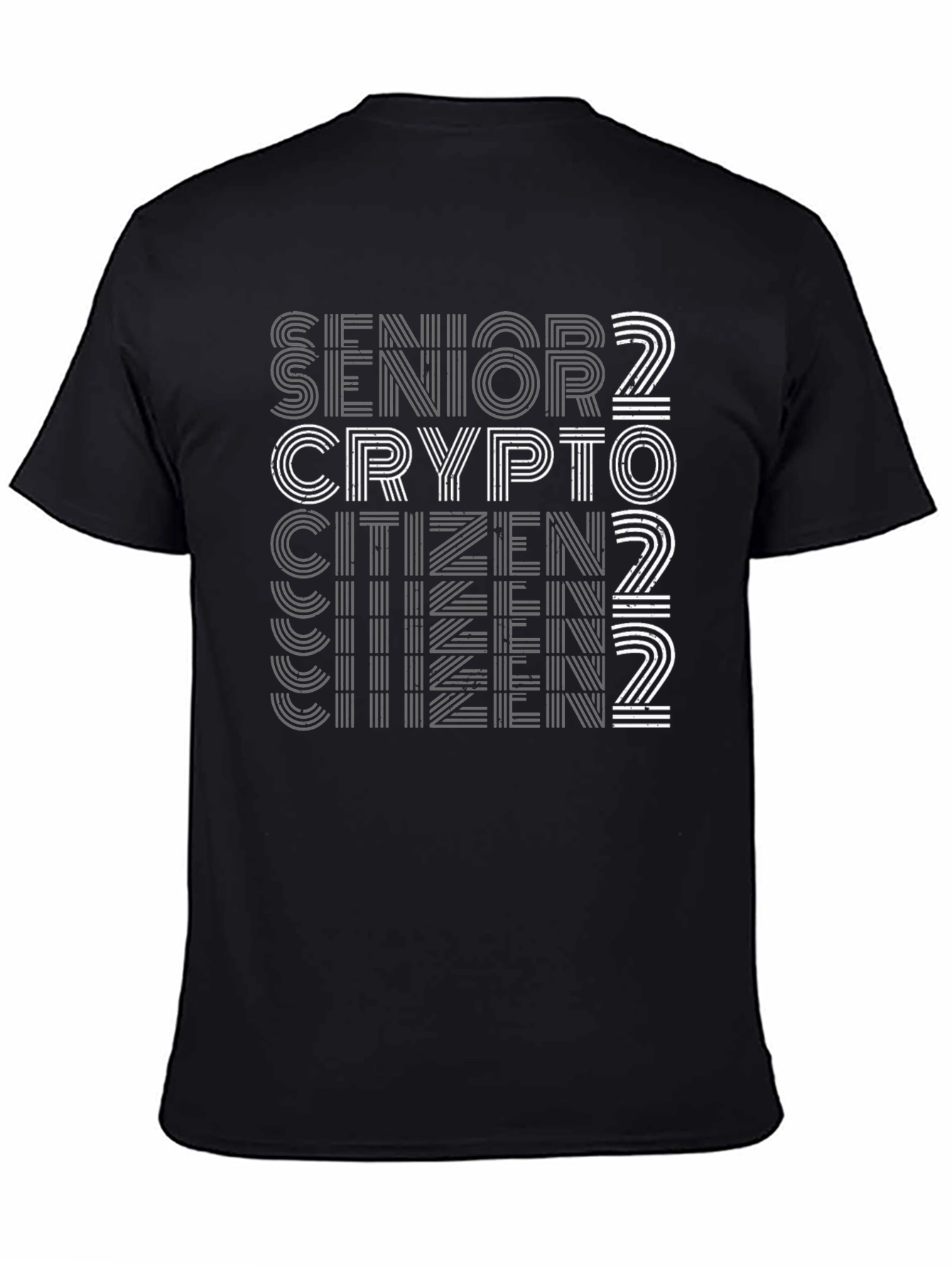 Senior Crypto Citizen 2022 Graphic Tee