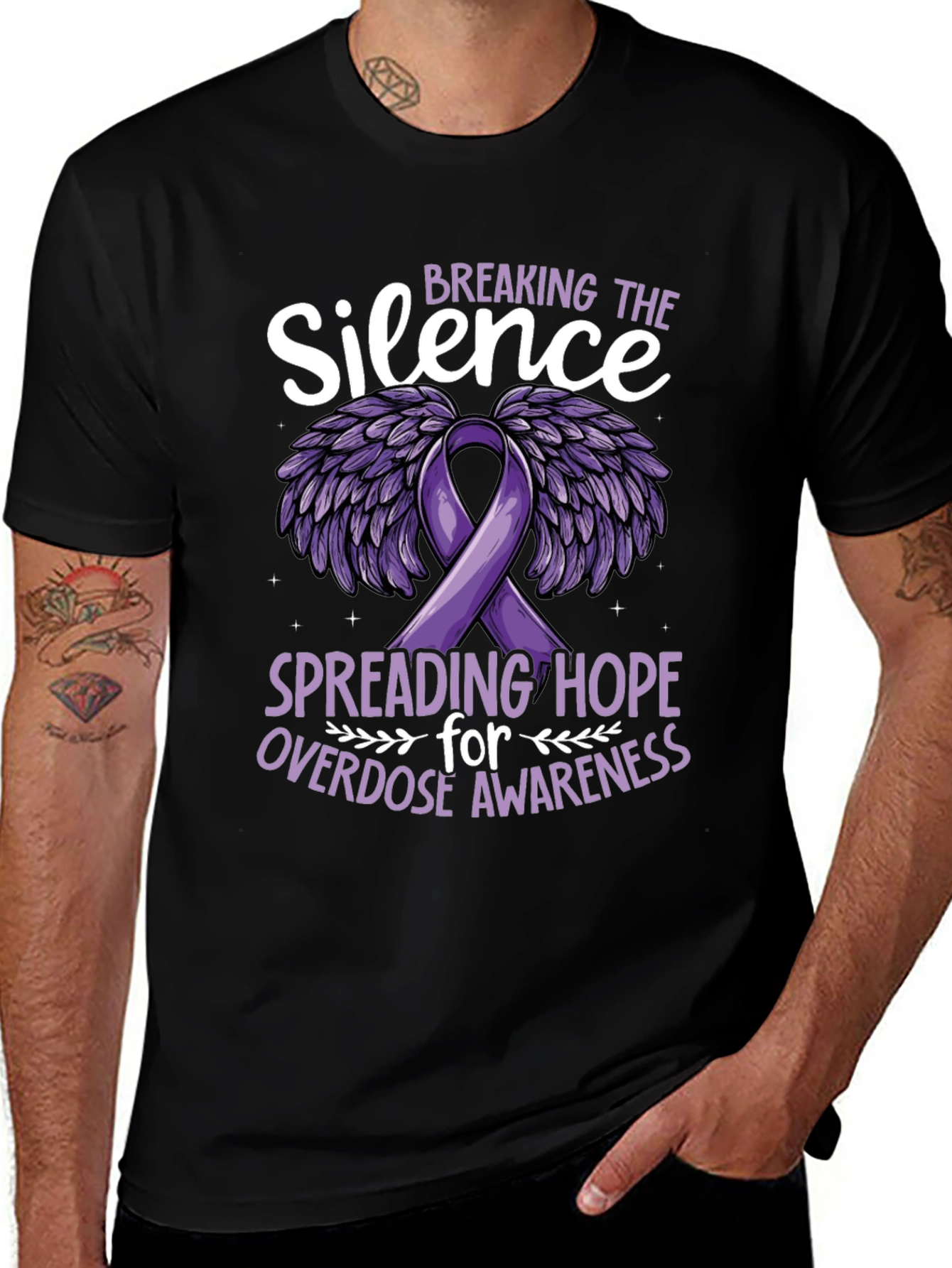 Breaking the Silence Overdose Awareness T-Shirt