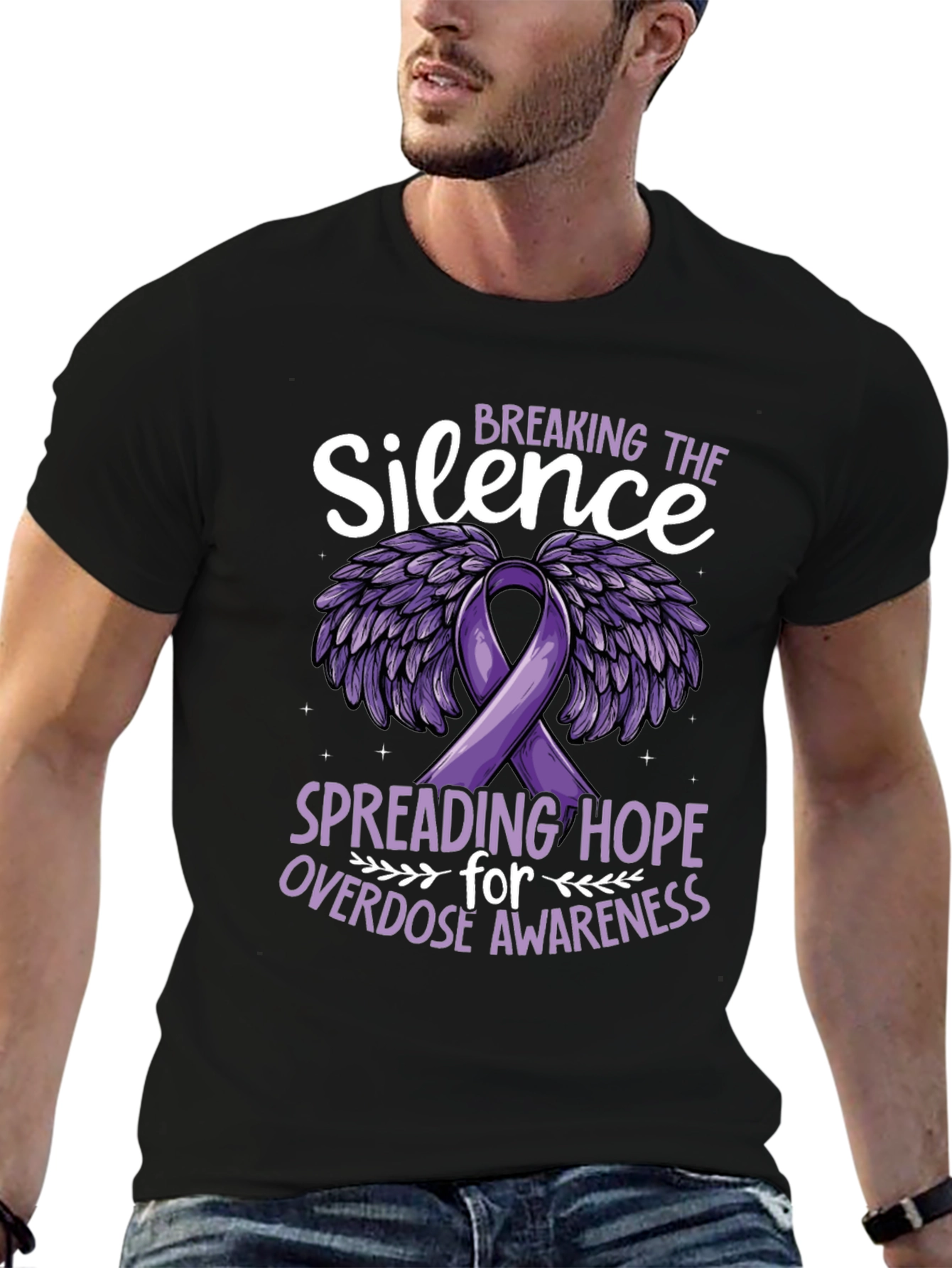 Breaking the Silence Overdose Awareness T-Shirt