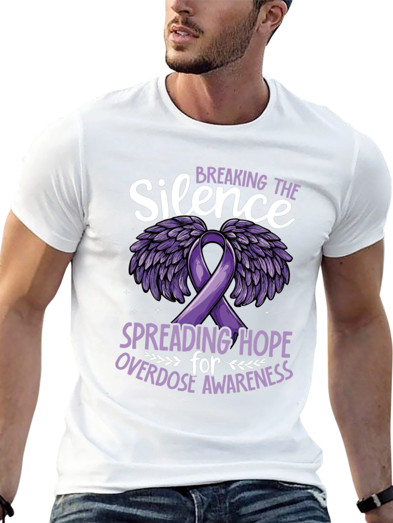 Breaking the Silence Overdose Awareness T-Shirt