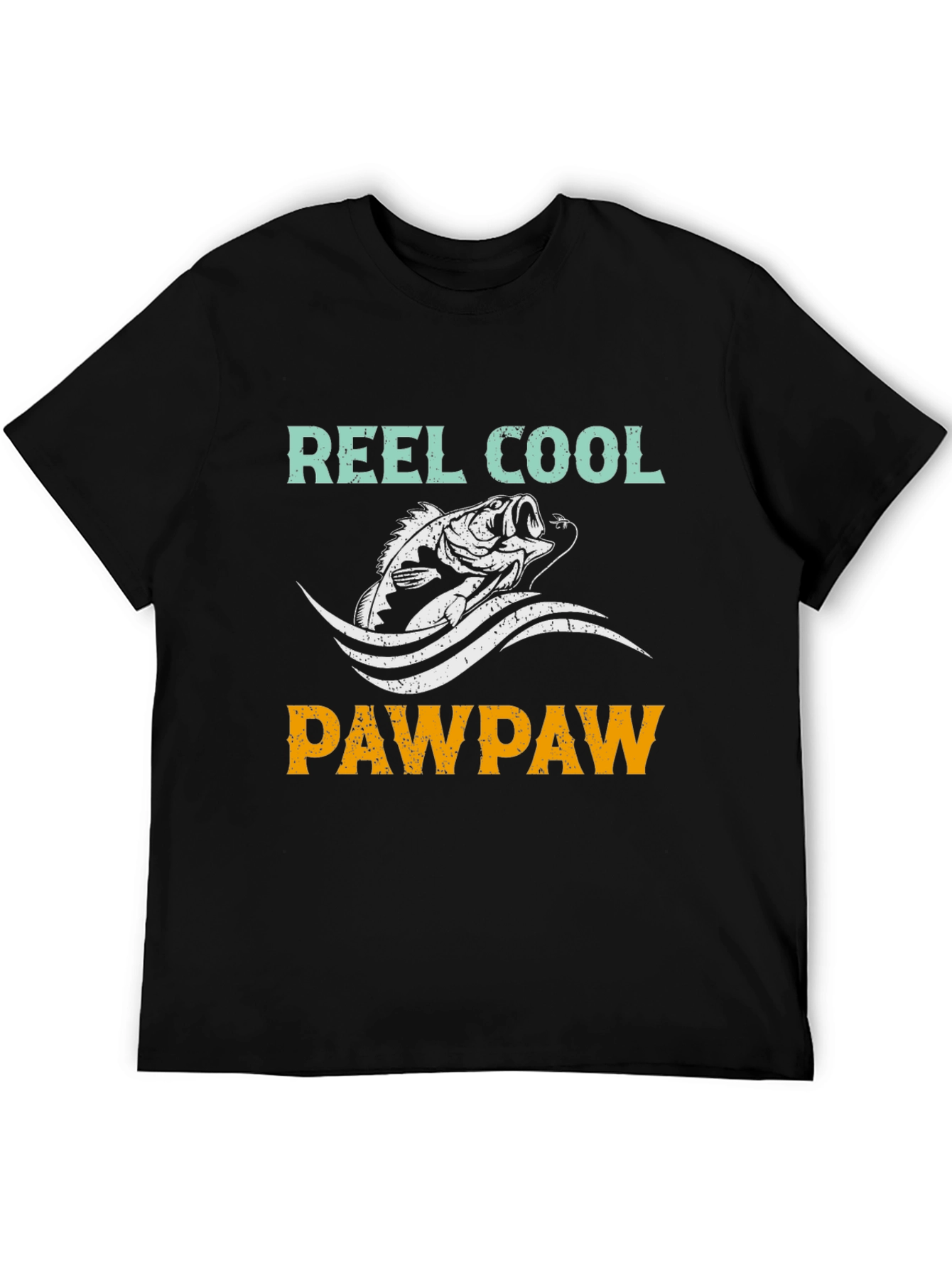 Reel Cool Pawpaw Fishing Graphic T-Shirt
