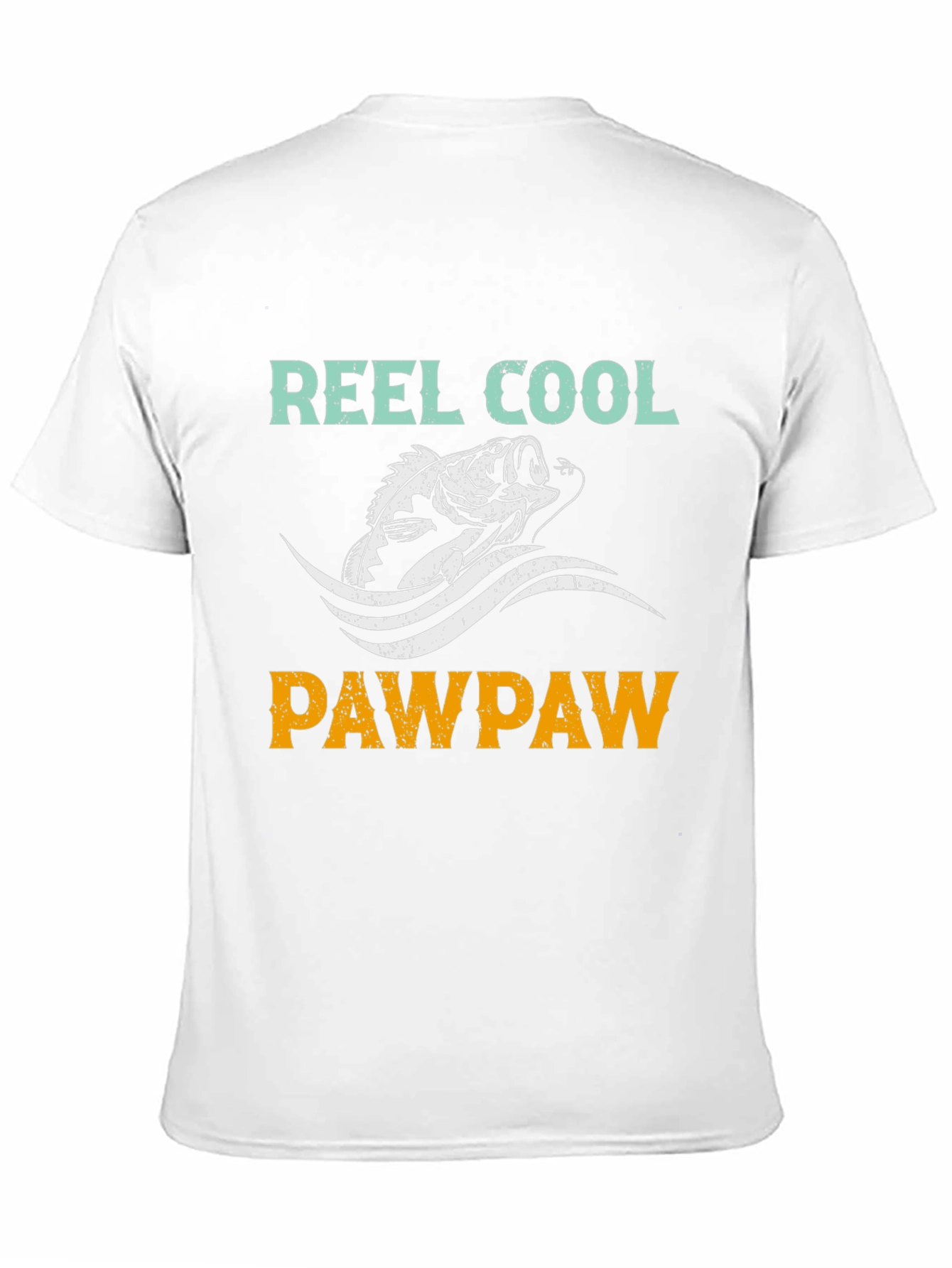Reel Cool Pawpaw Fishing Graphic T-Shirt