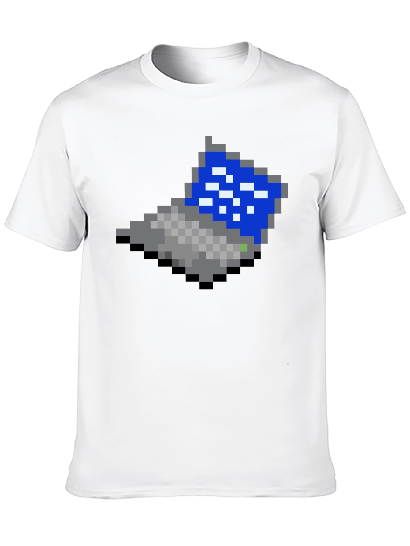 Retro 8-Bit Laptop Graphic T-Shirt